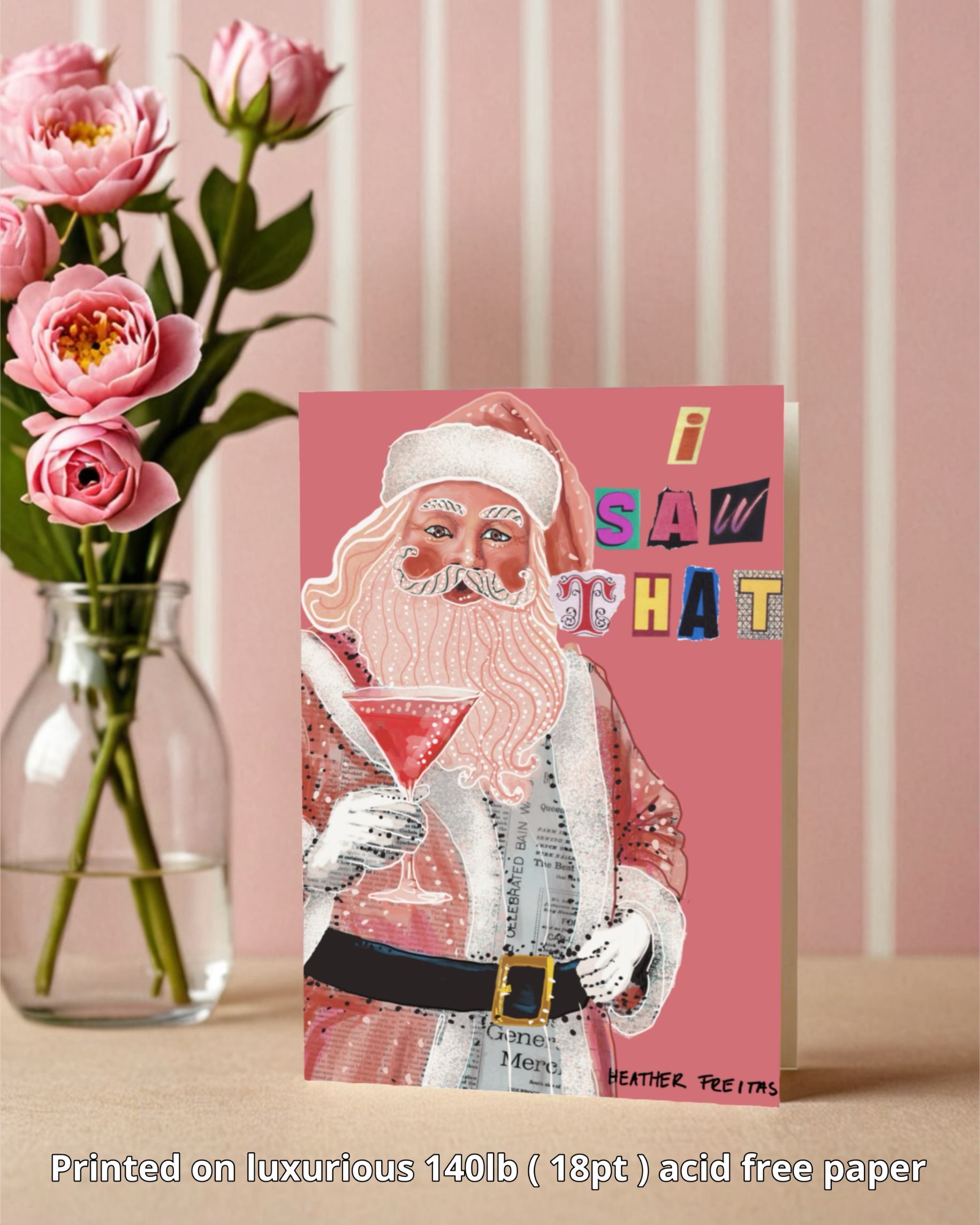 I Saw That - Greeting Card / Fine Art Print