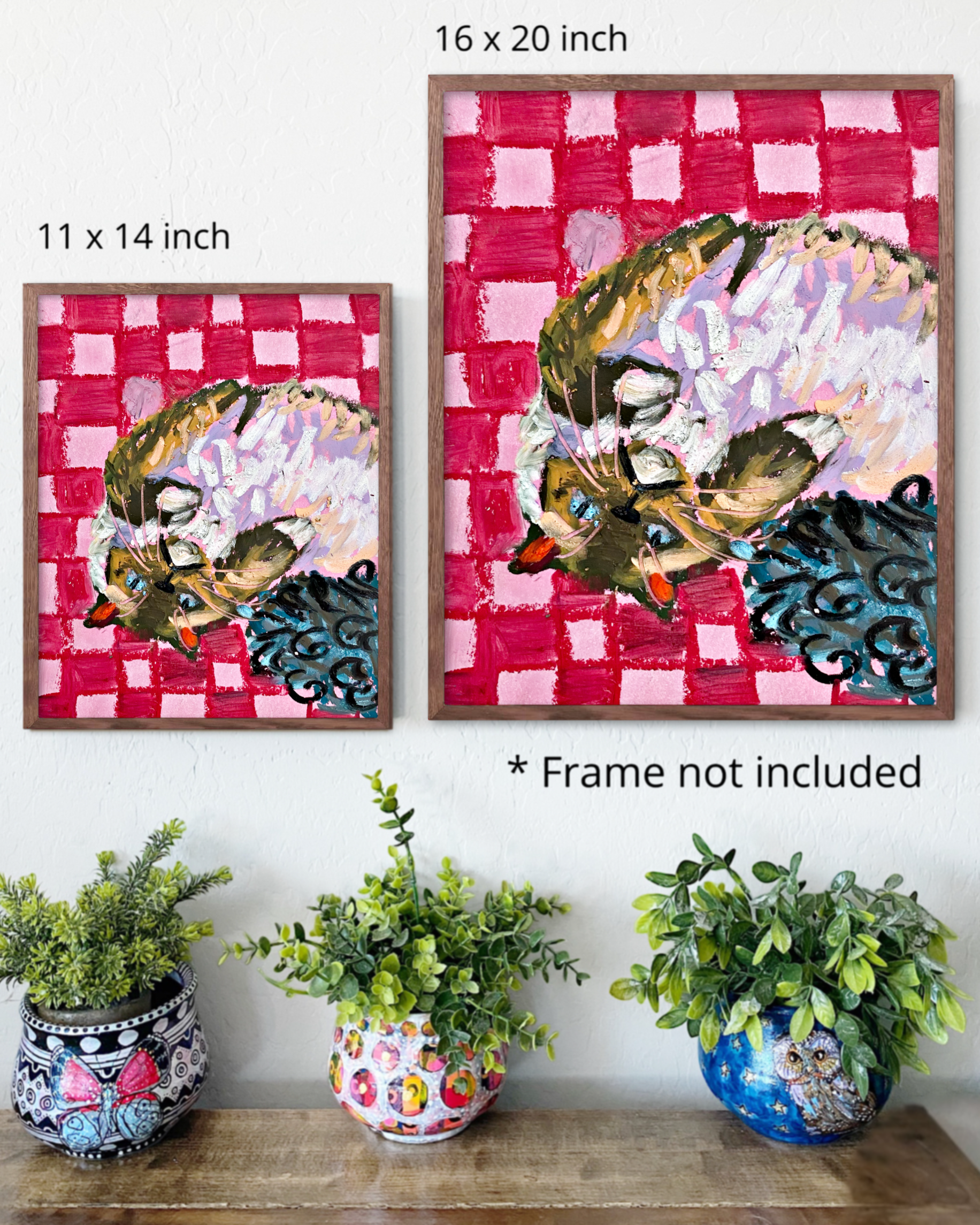 Check Cat - Limited Edition Print