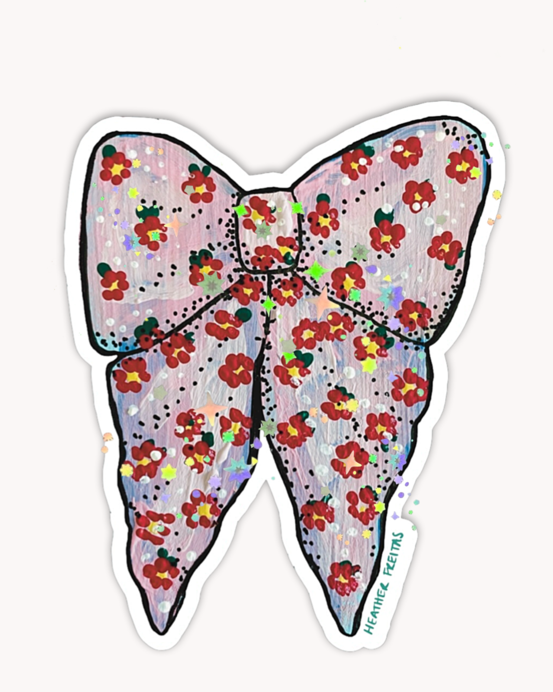 Pink Ribbon Sticker