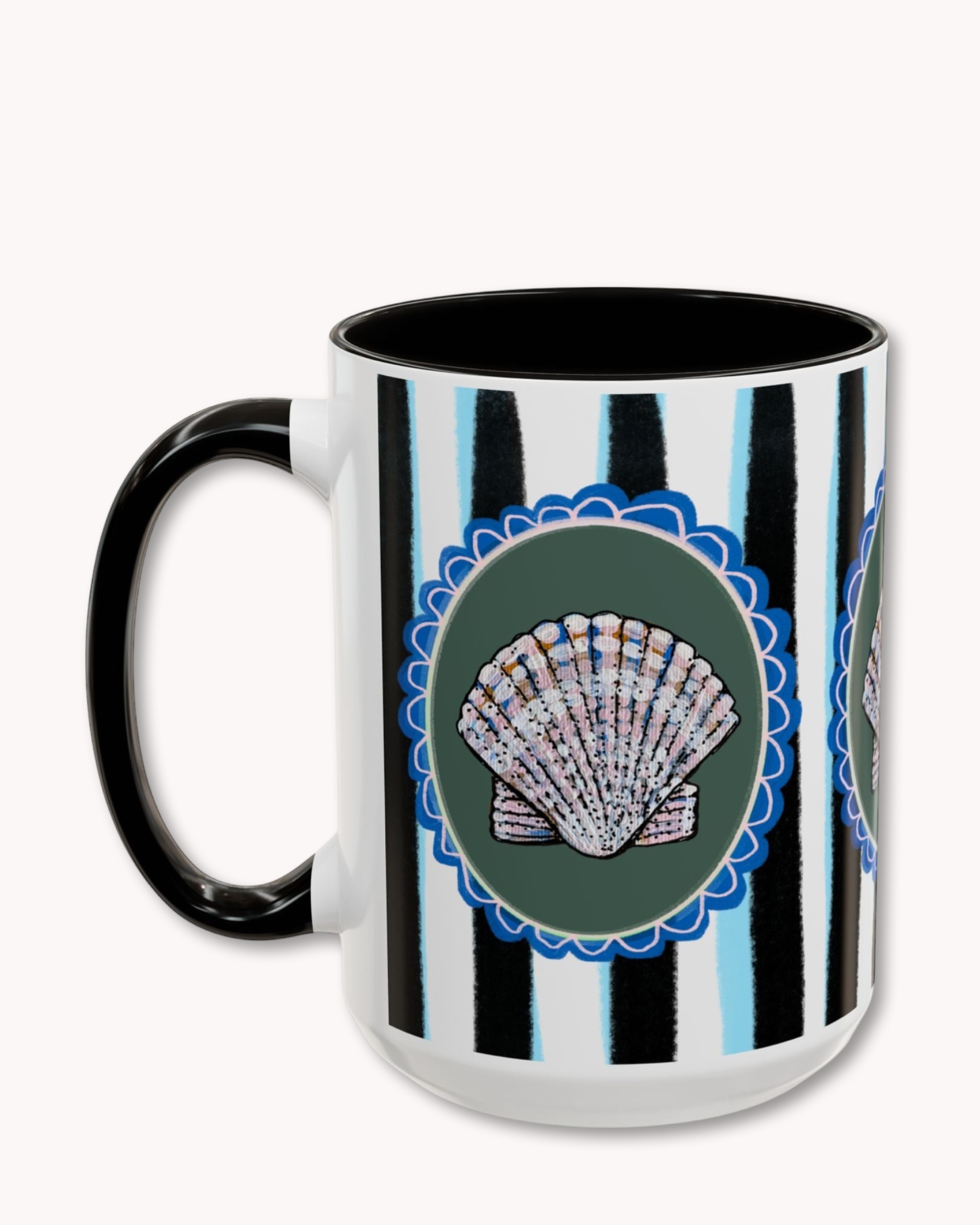 Sea Shell Coffee Mug 15oz