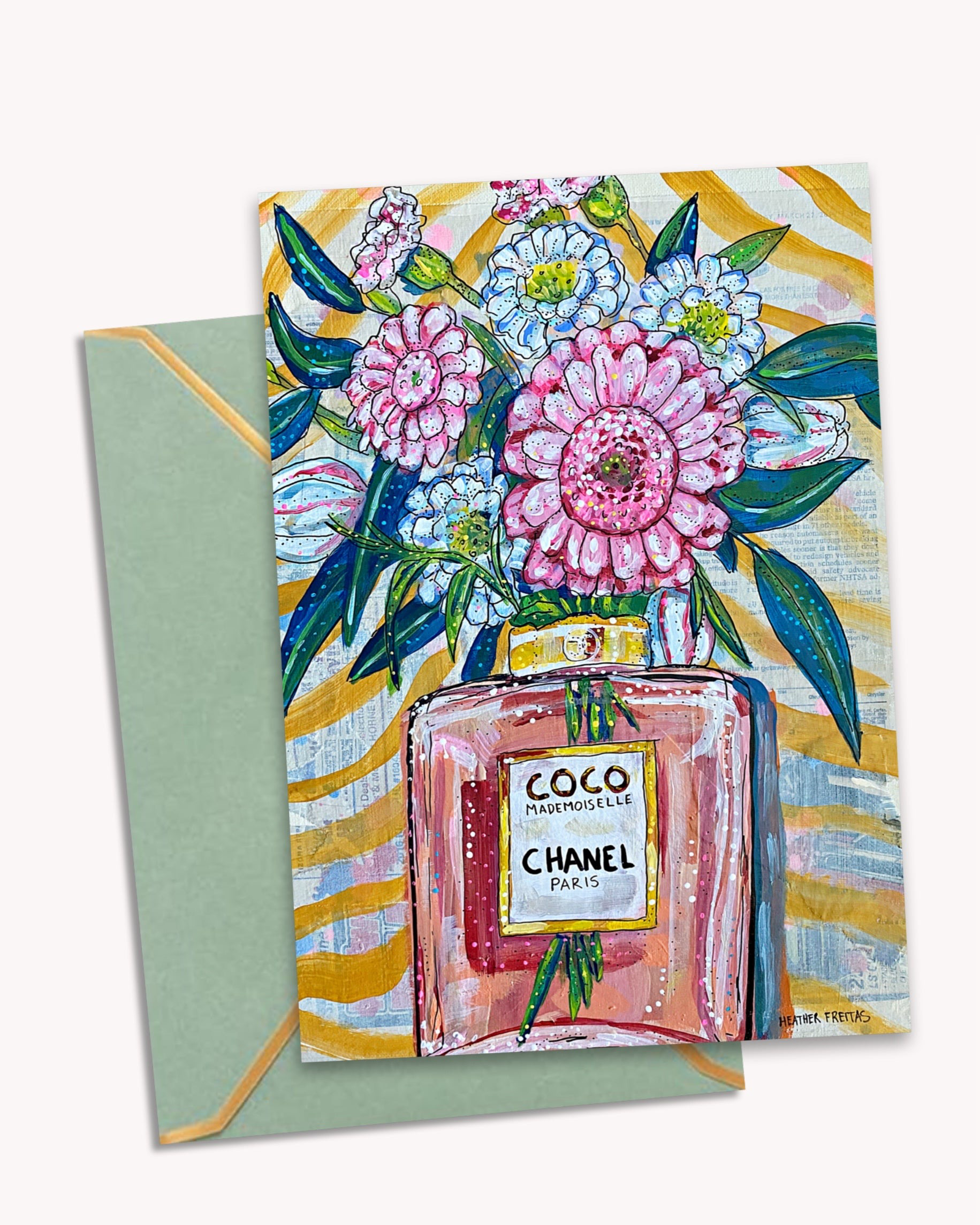 Perfume - Greeting Card / Fine Art Print
