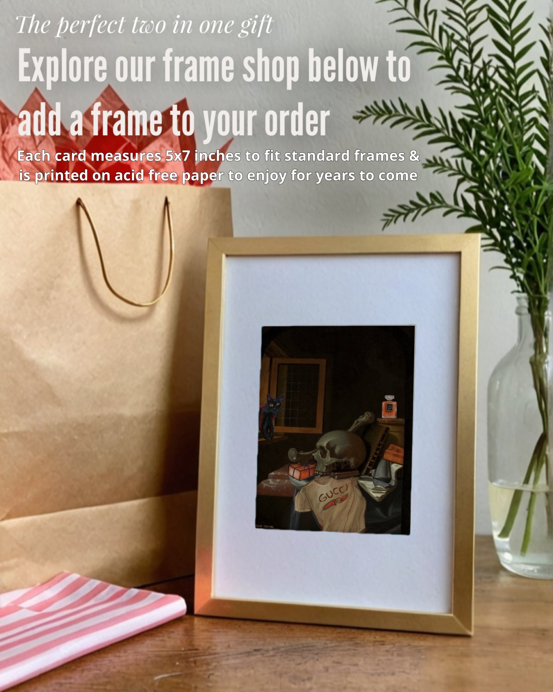 Death To Fashion - Greeting Card / Fine Art Print