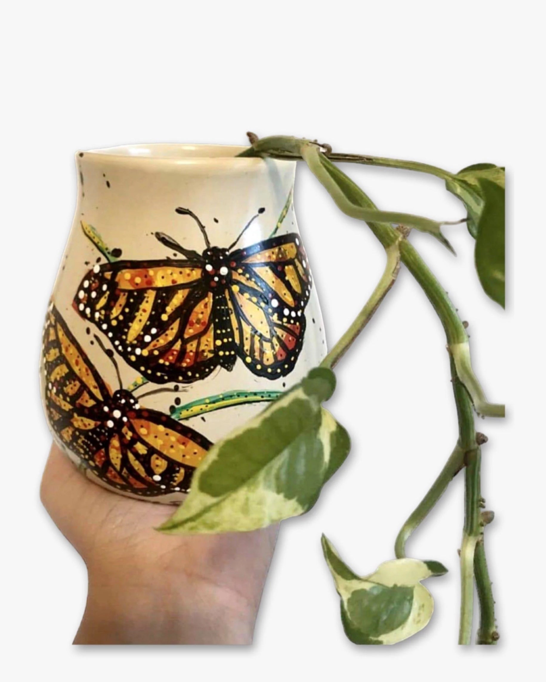 Monarch Llama Planter