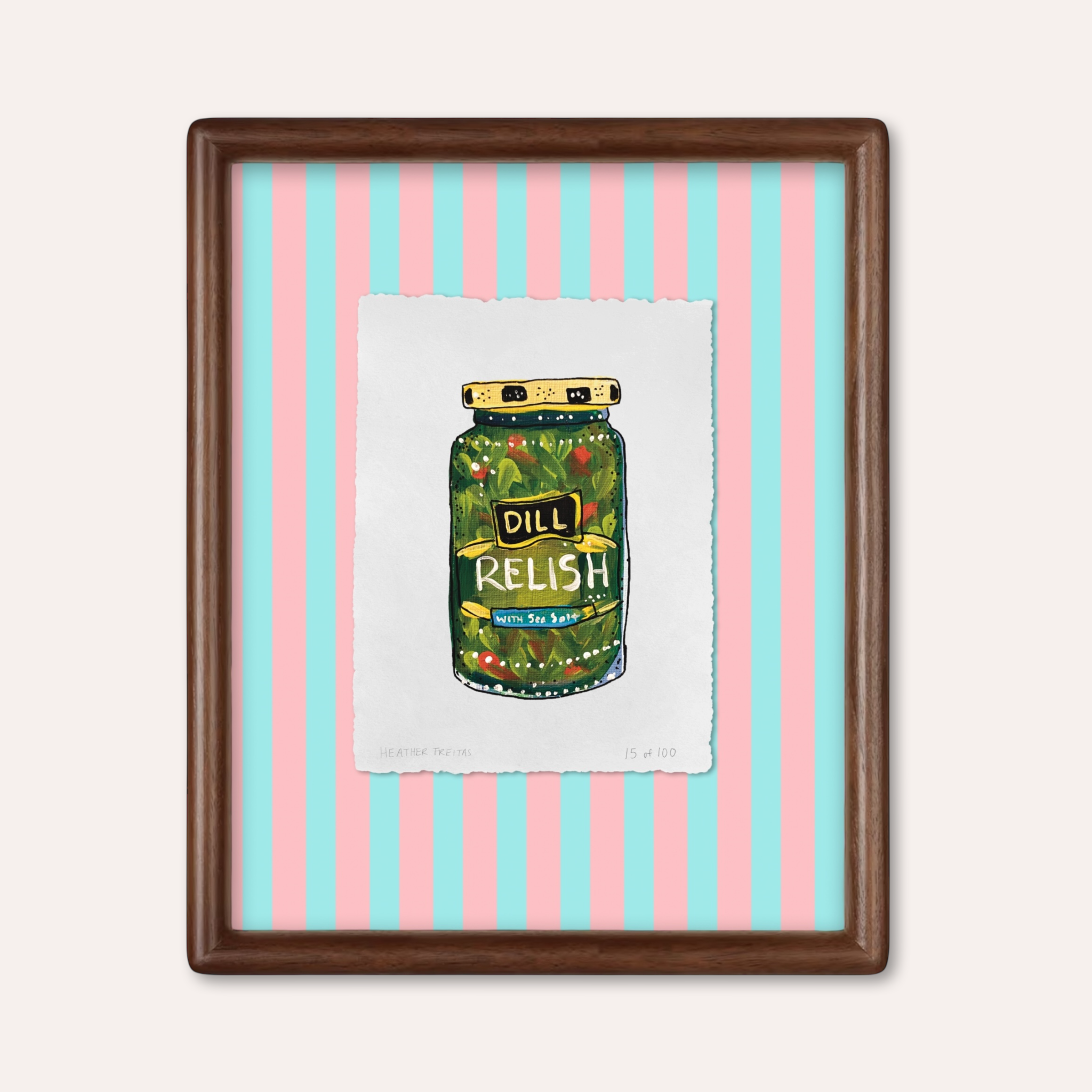 Relish Limited Edition Framed Print