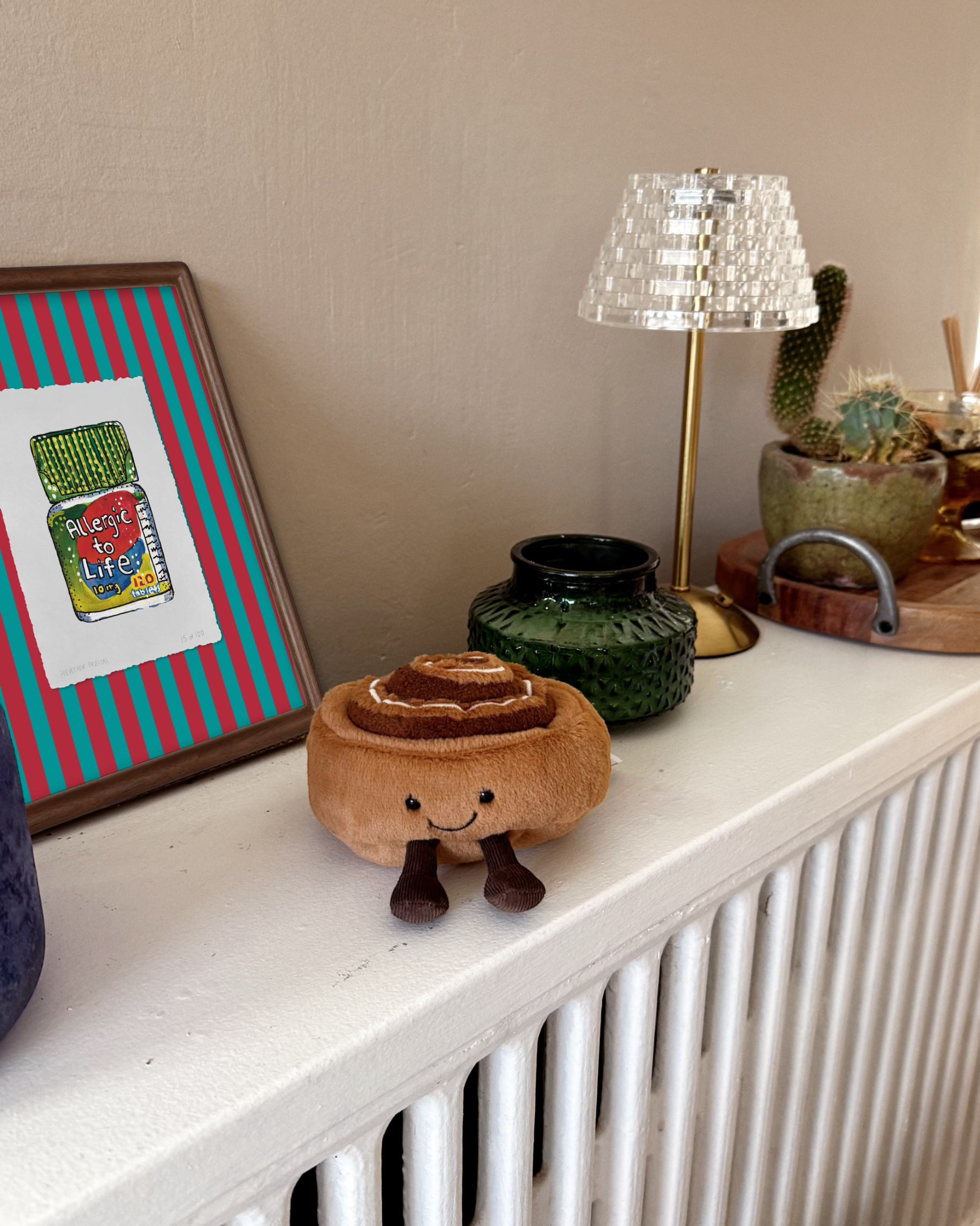 Allergic To Life Edition Framed Print