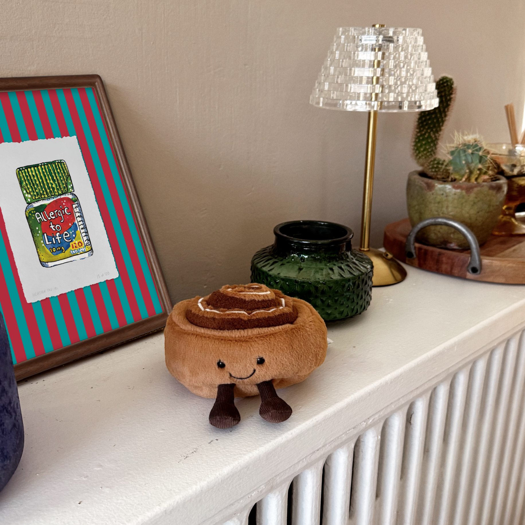 Allergic To Life Edition Framed Print