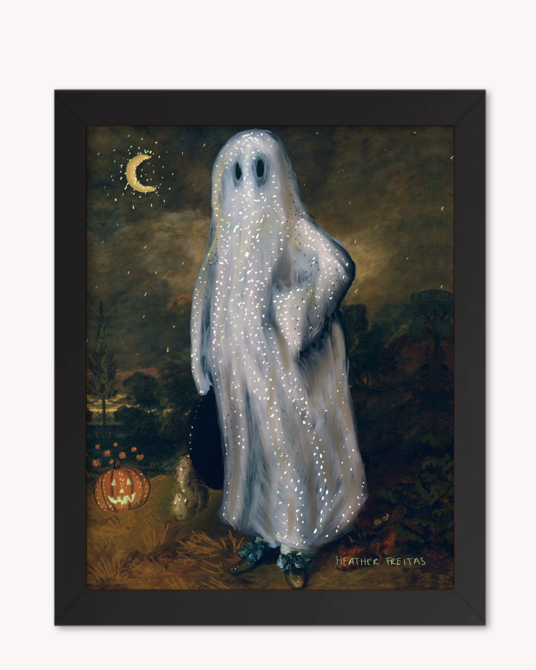 Blue Boy Halloween Remaster Print