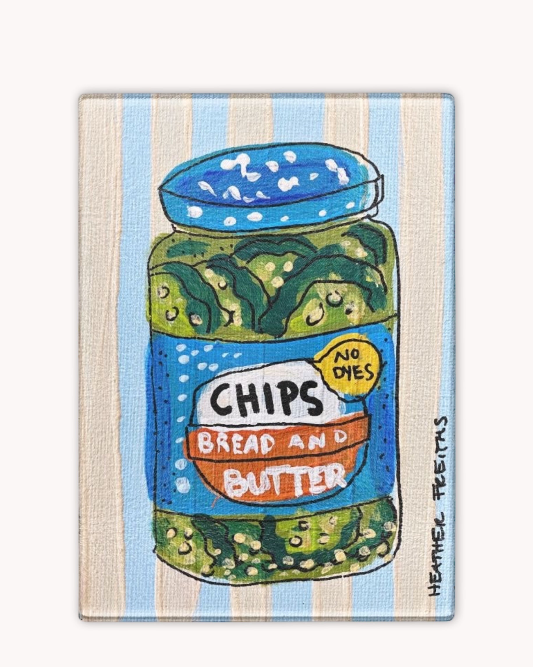 Bread & Butter Chips Cutting Board Trivet