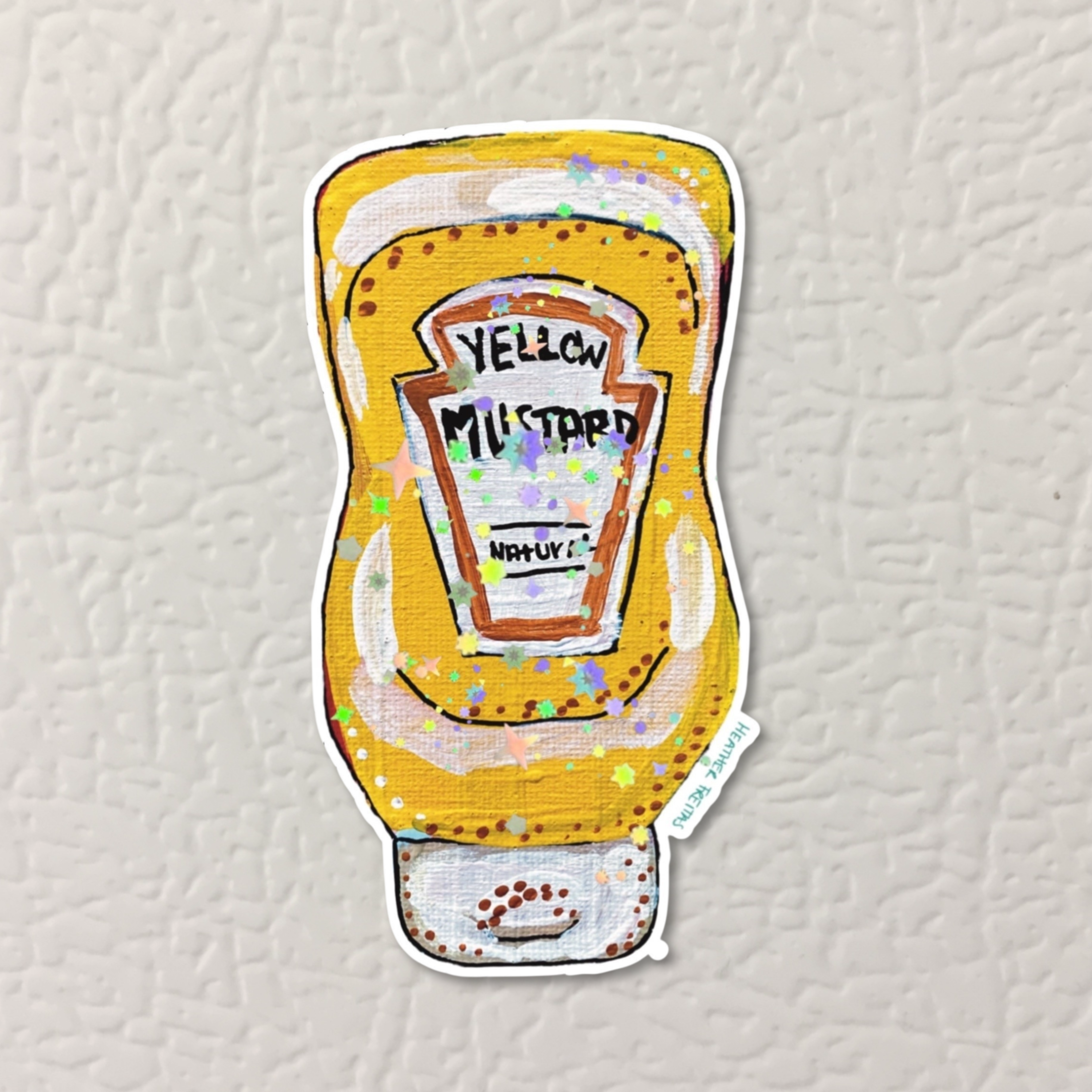 Mustard Magnet ( Die-Cut )