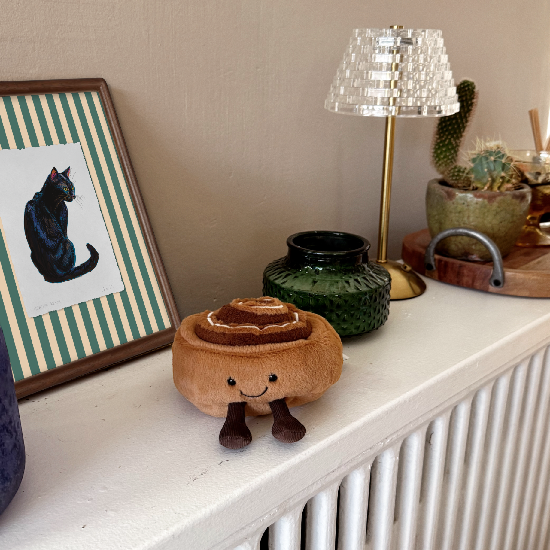 Black Cat Limited Edition Framed Print