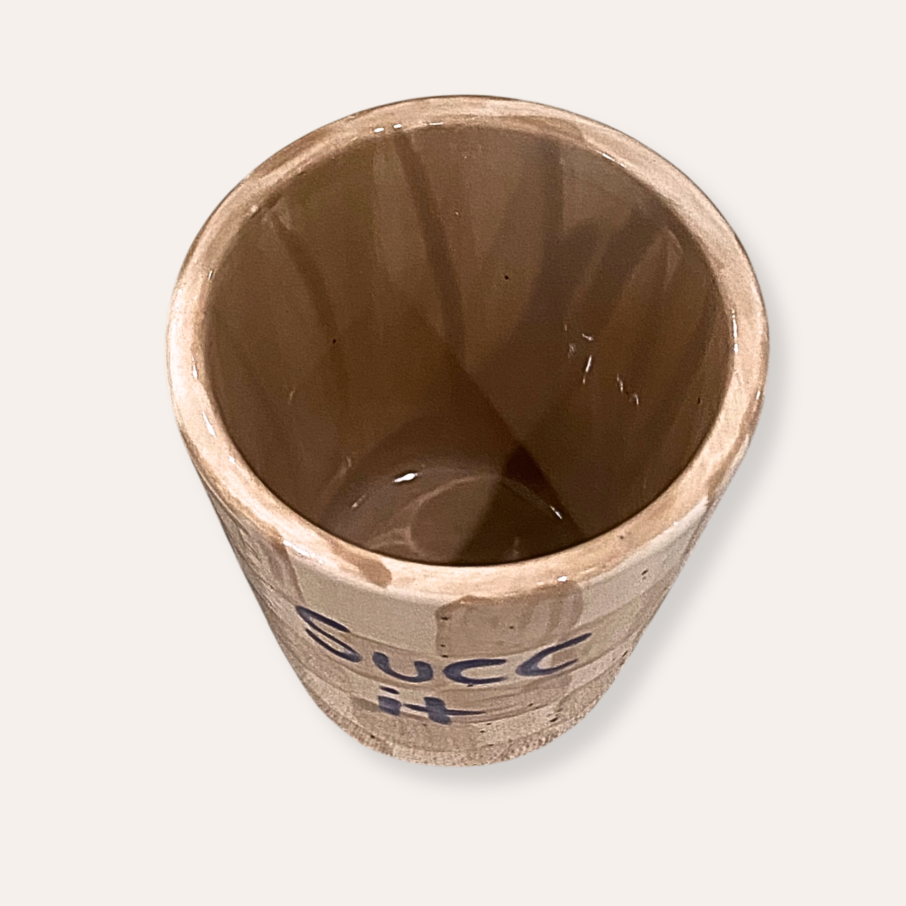 Succ It Hand Painted Ceramic Shot Glass