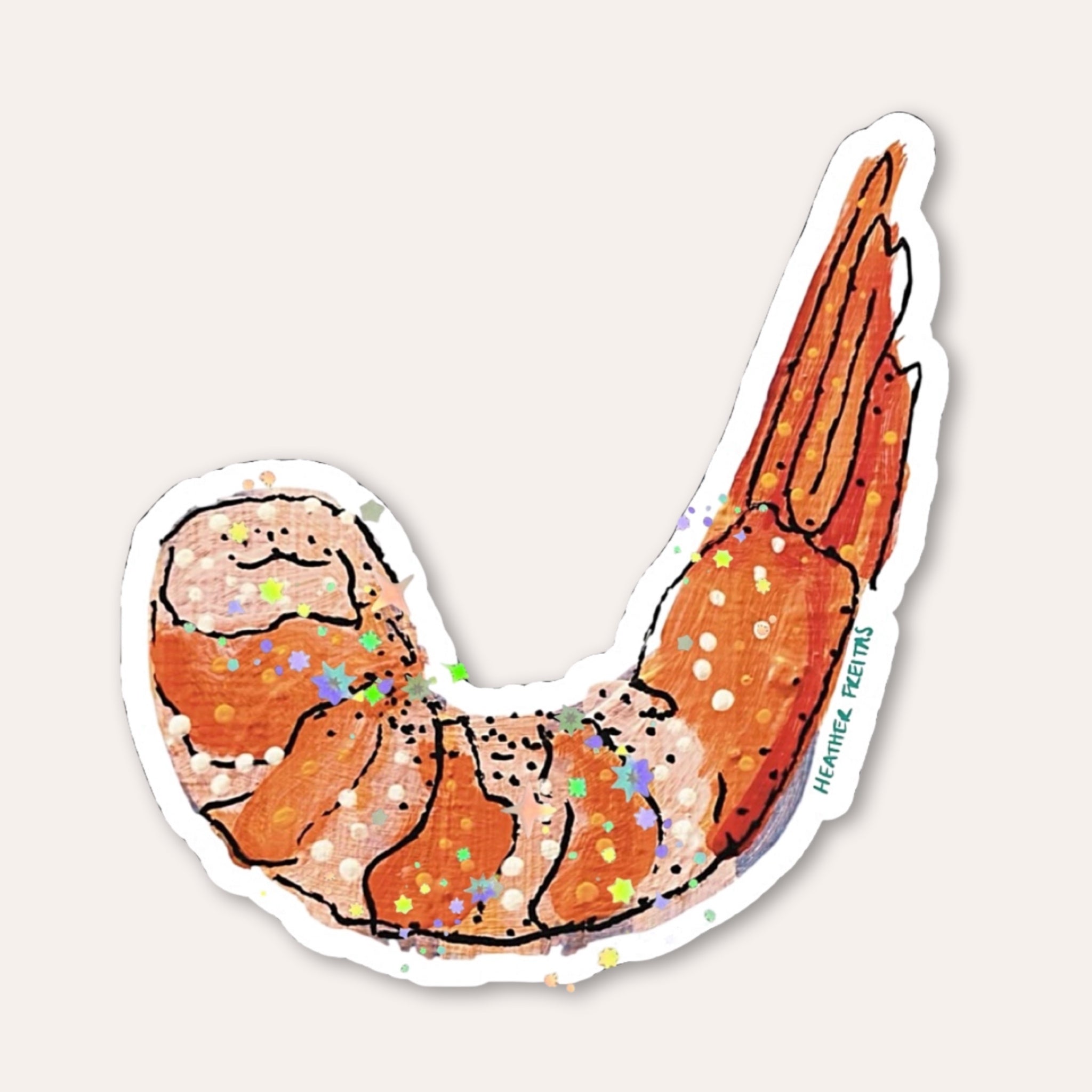 Shrimp Sticker