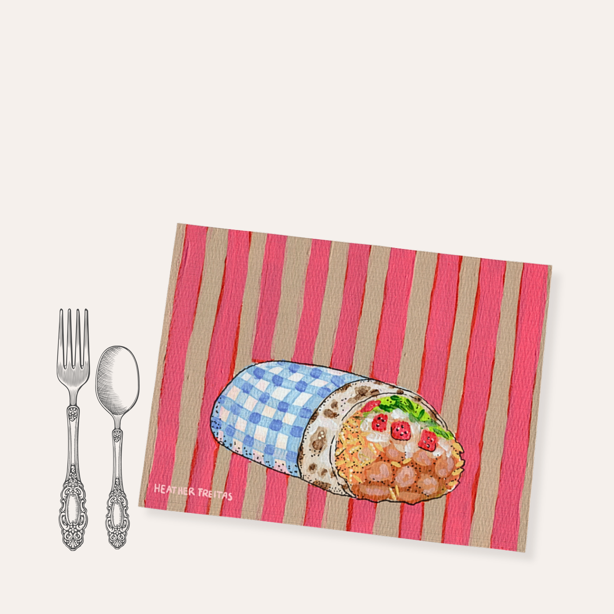 Burrito Placemat