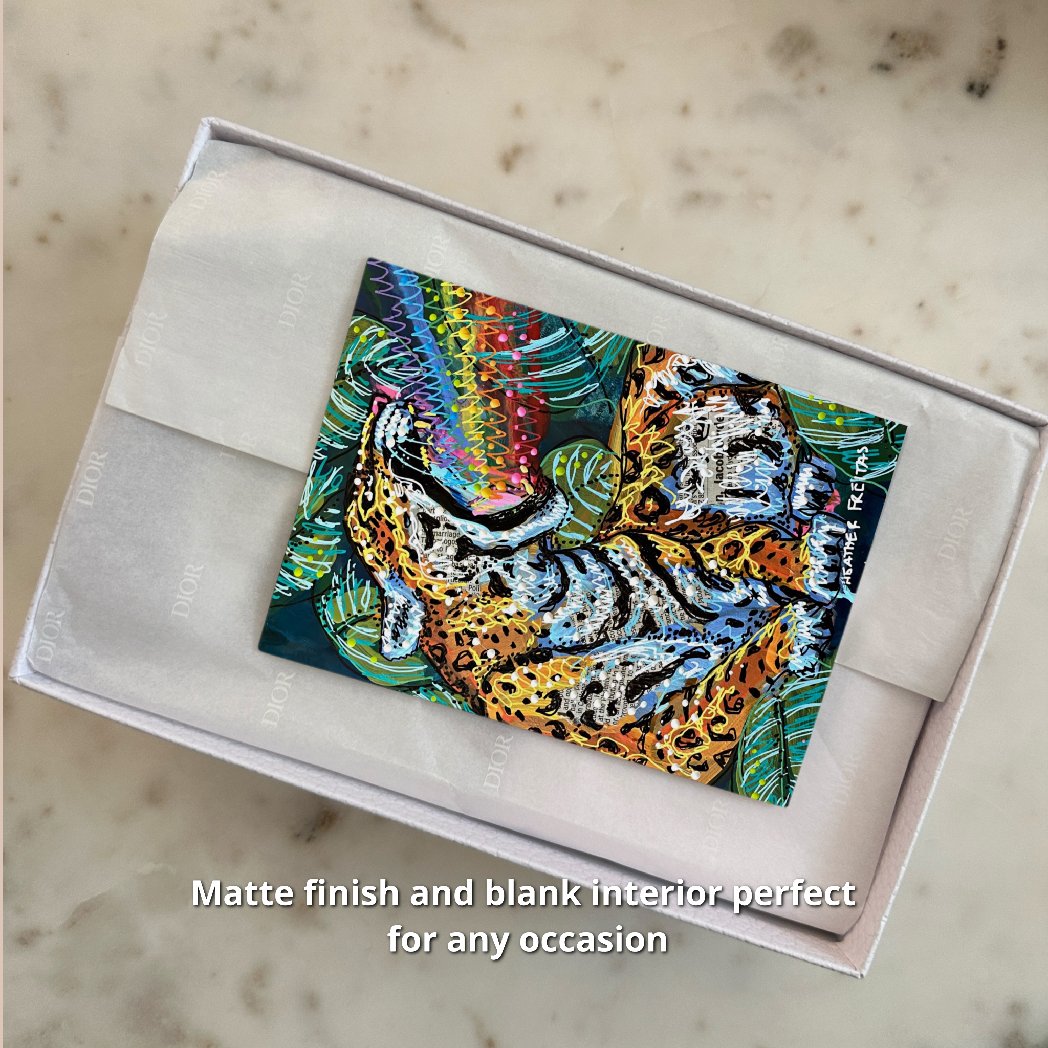 Rainbow Jag - Greeting Card / Fine Art Print