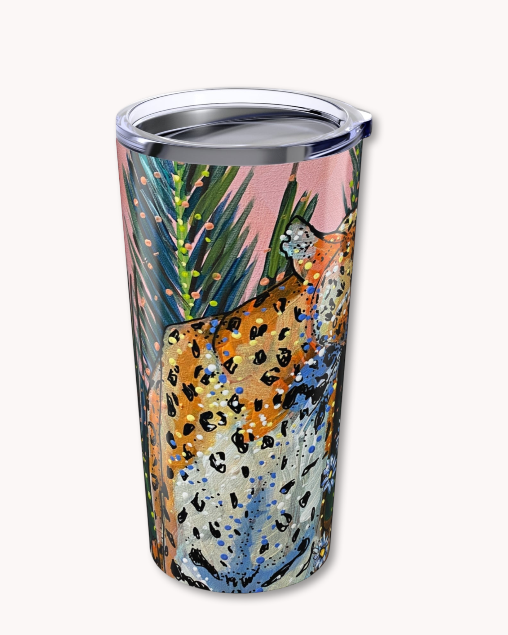 Jaguar Daisy 20oz Tumbler
