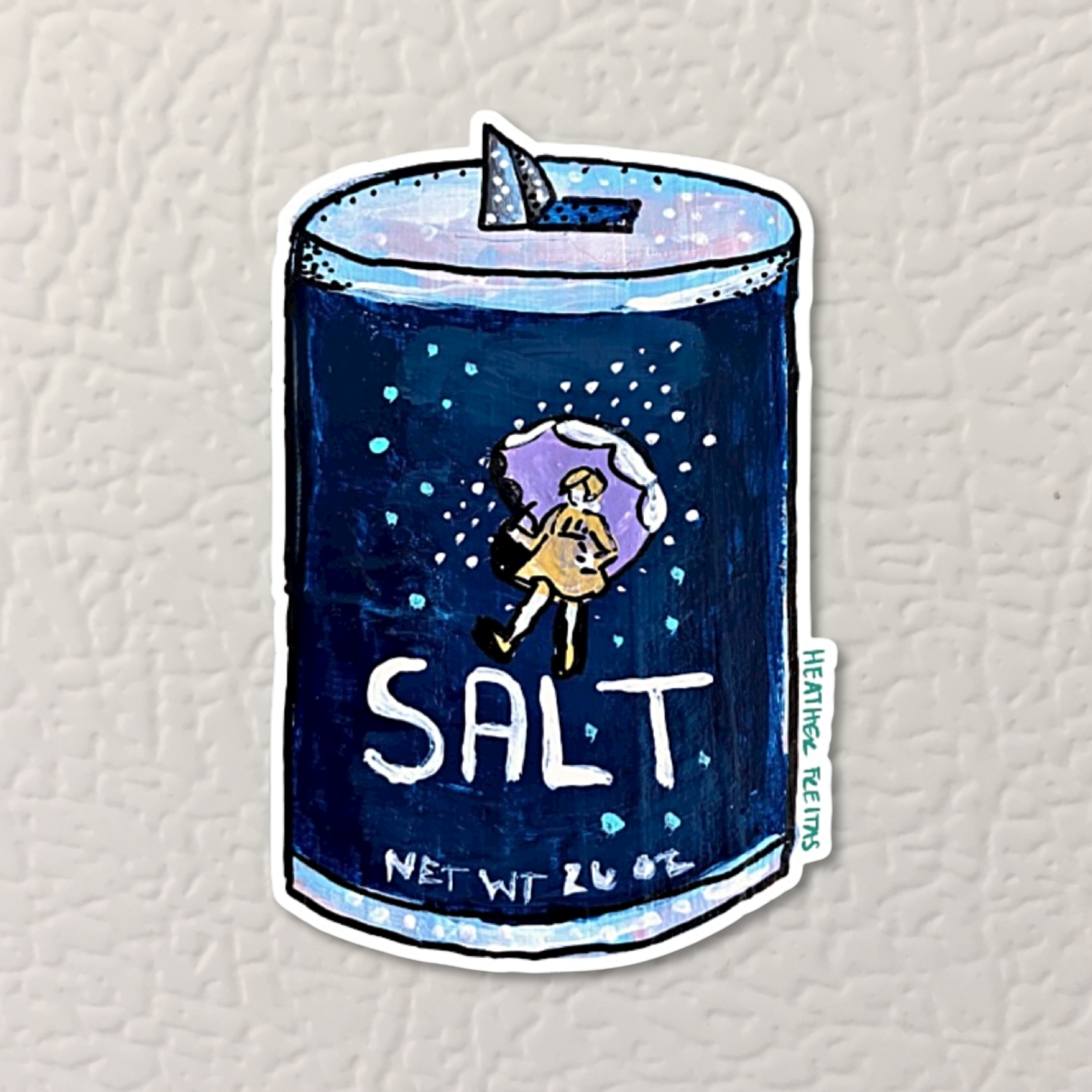 Salt Magnet ( Die-Cut )