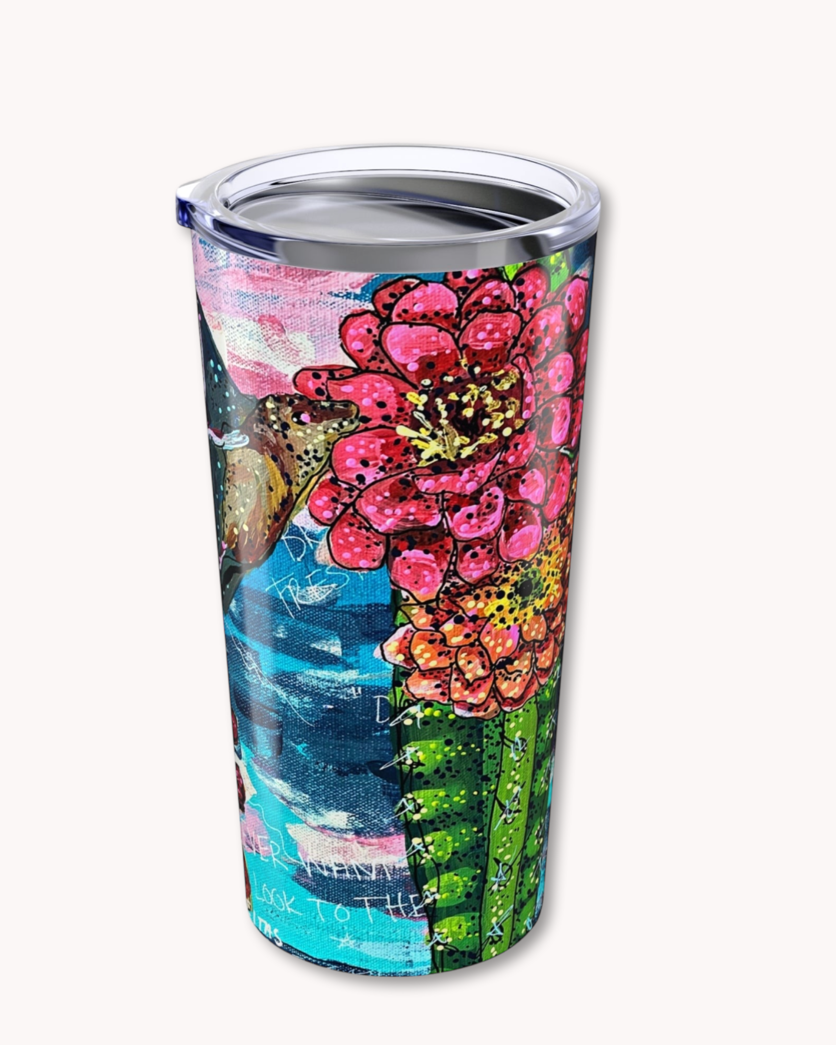 Twilight Desert Pollinators 20oz Tumbler