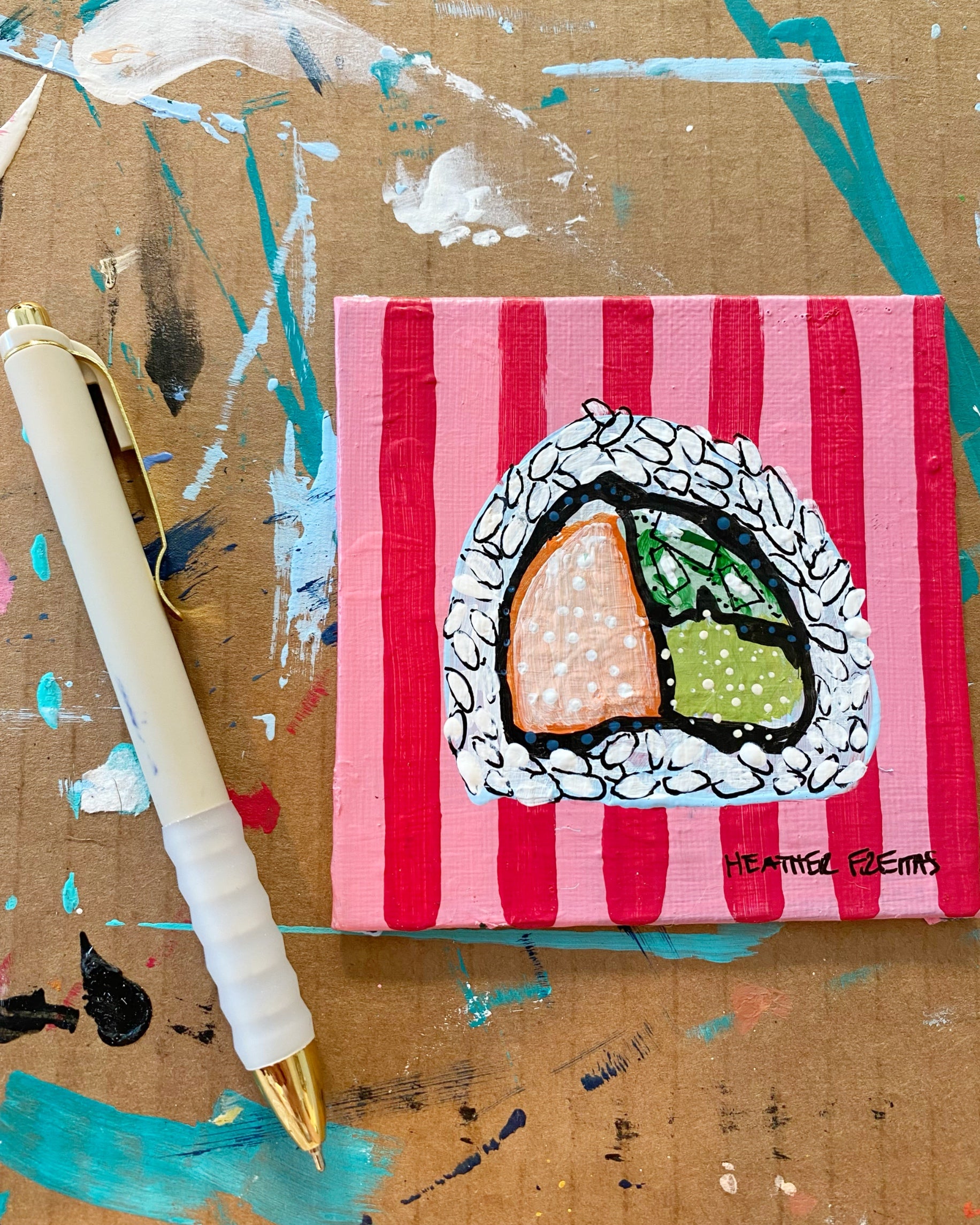 California Roll ( Original Painting )