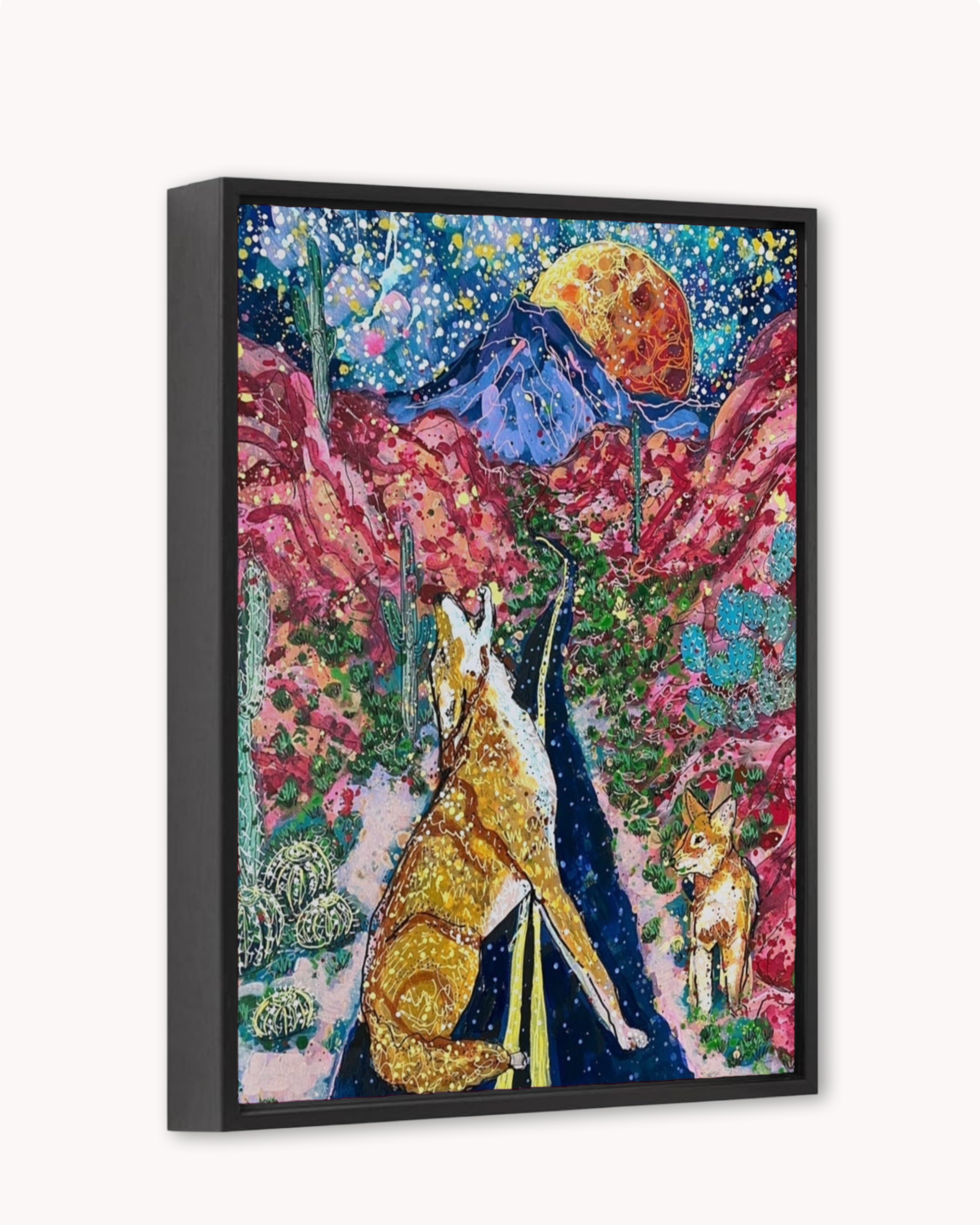 Desert Moon Daisy Print