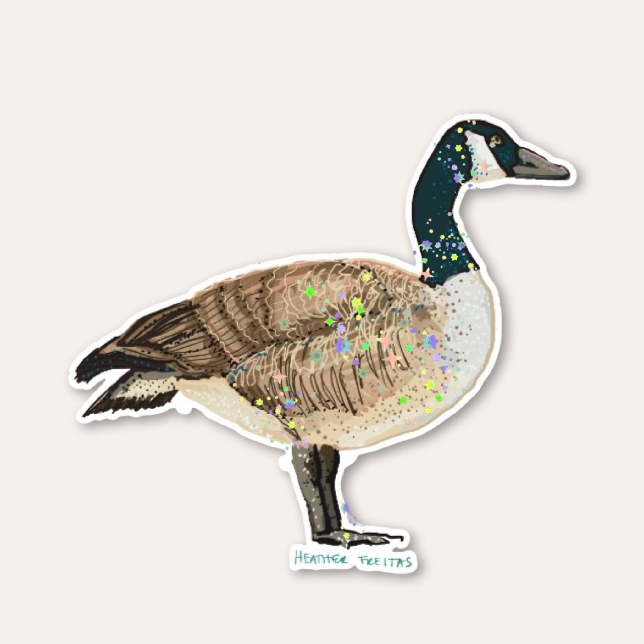 Silly Goose Sticker