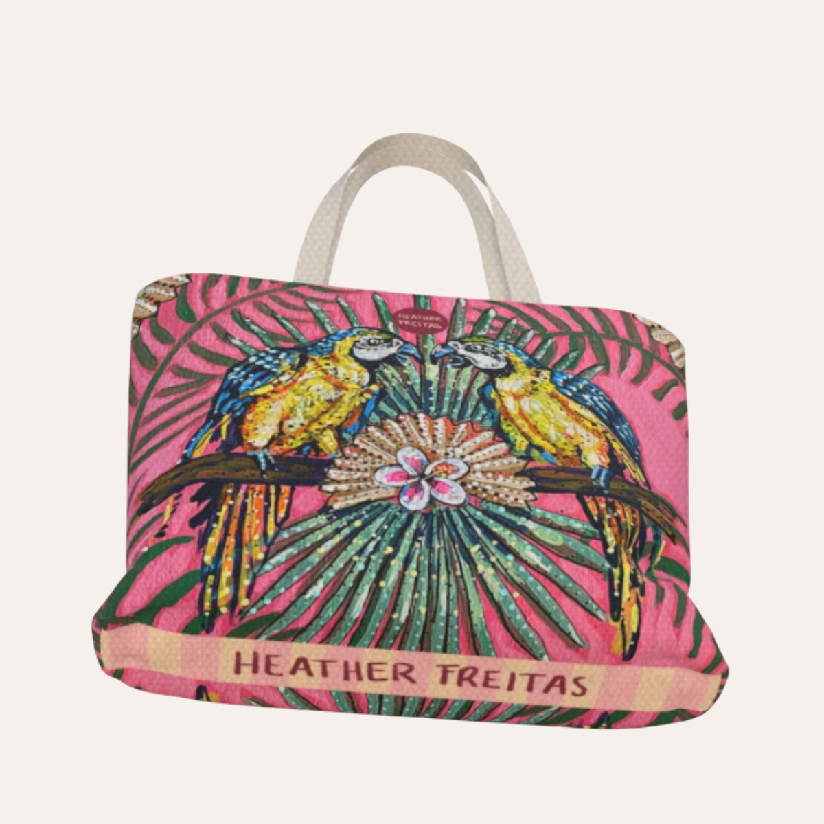 Parrot Paradise Oversized Tote