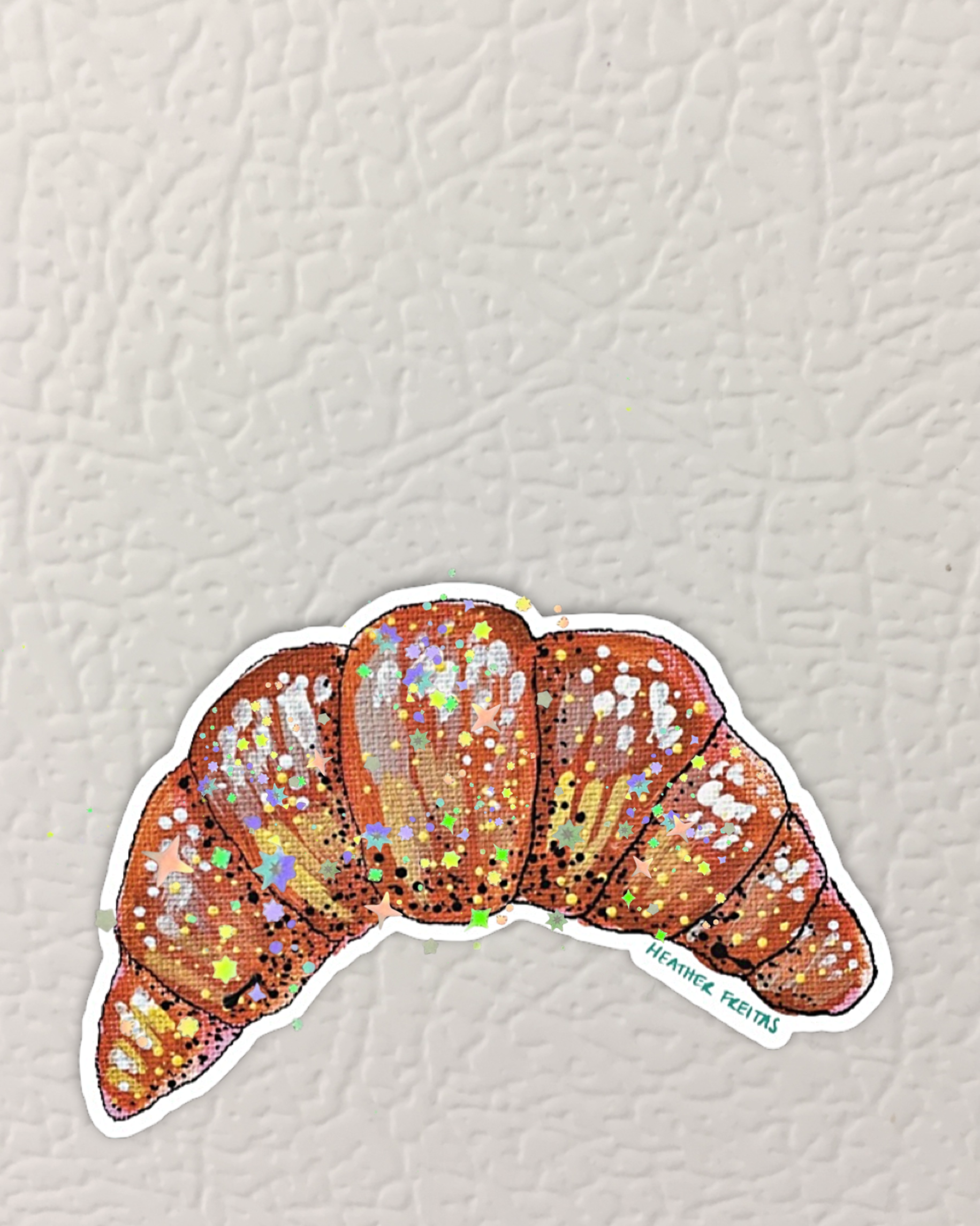 Croissant Magnet ( Die-Cut )