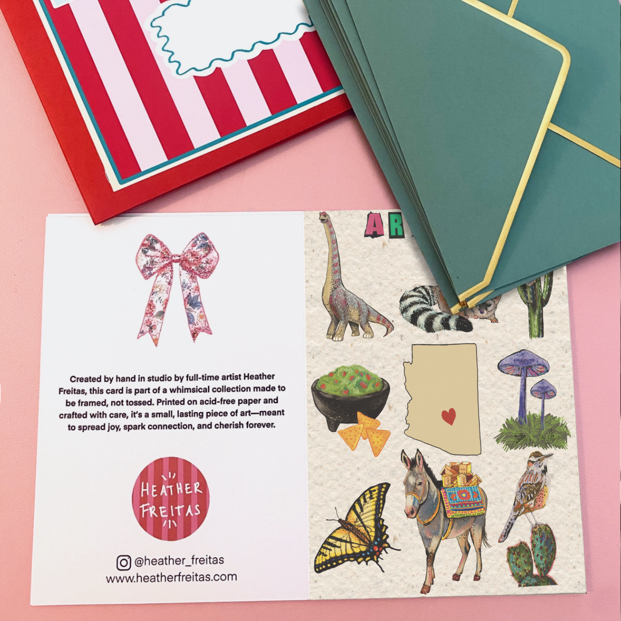 Arizona Fine Art Greeting Card