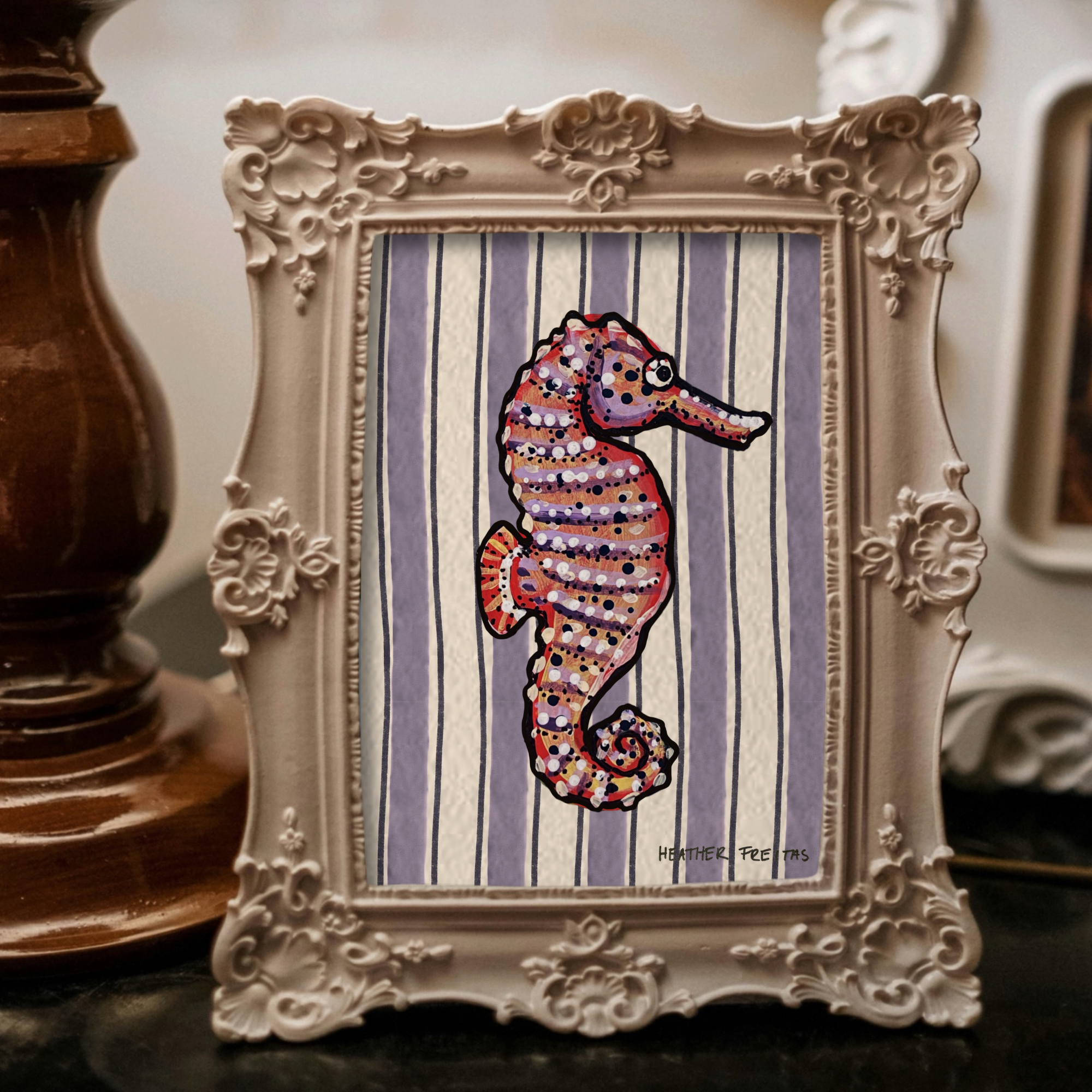 Seahorse Mini Fine Art Print