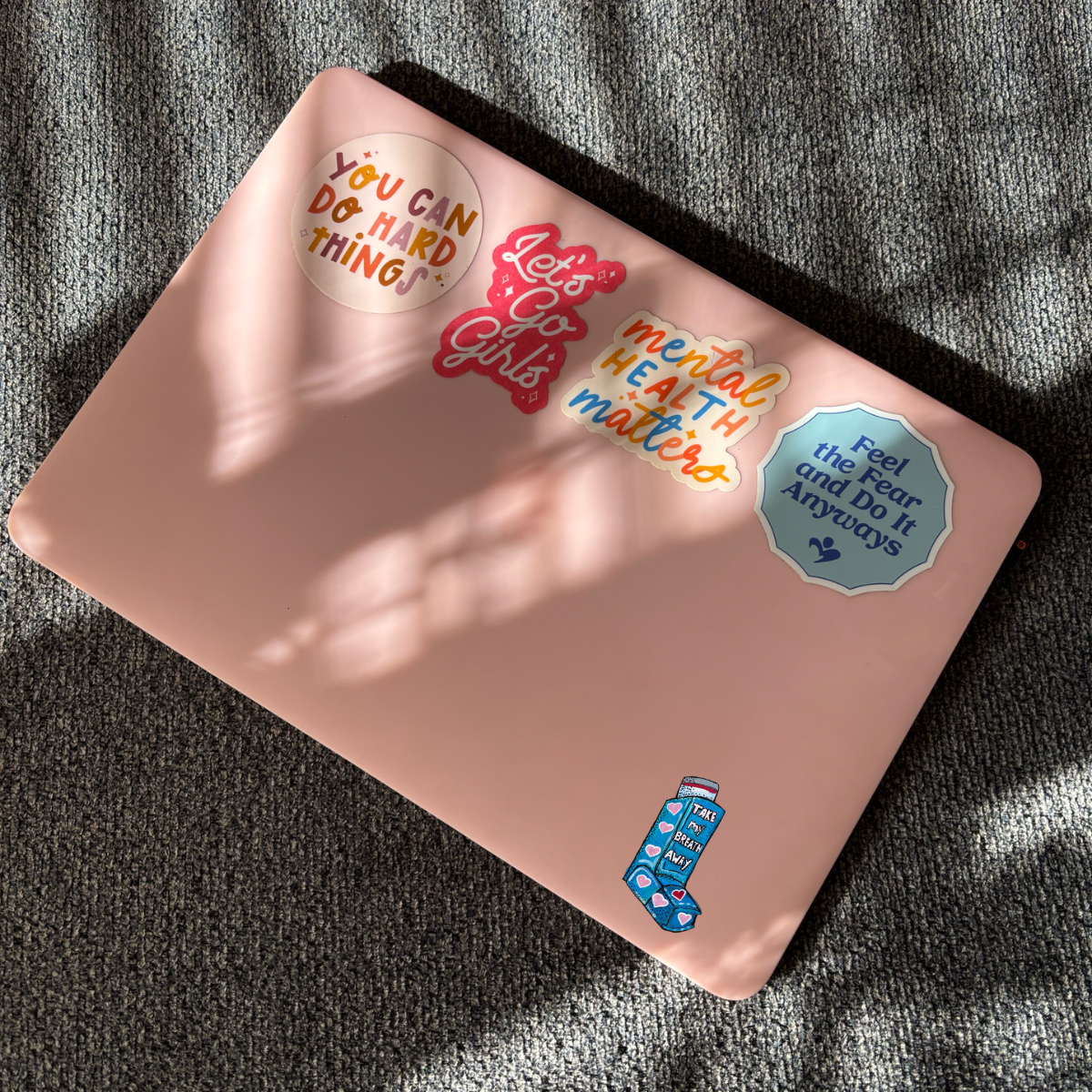 Take My Breath Away Inhaler Sticker
