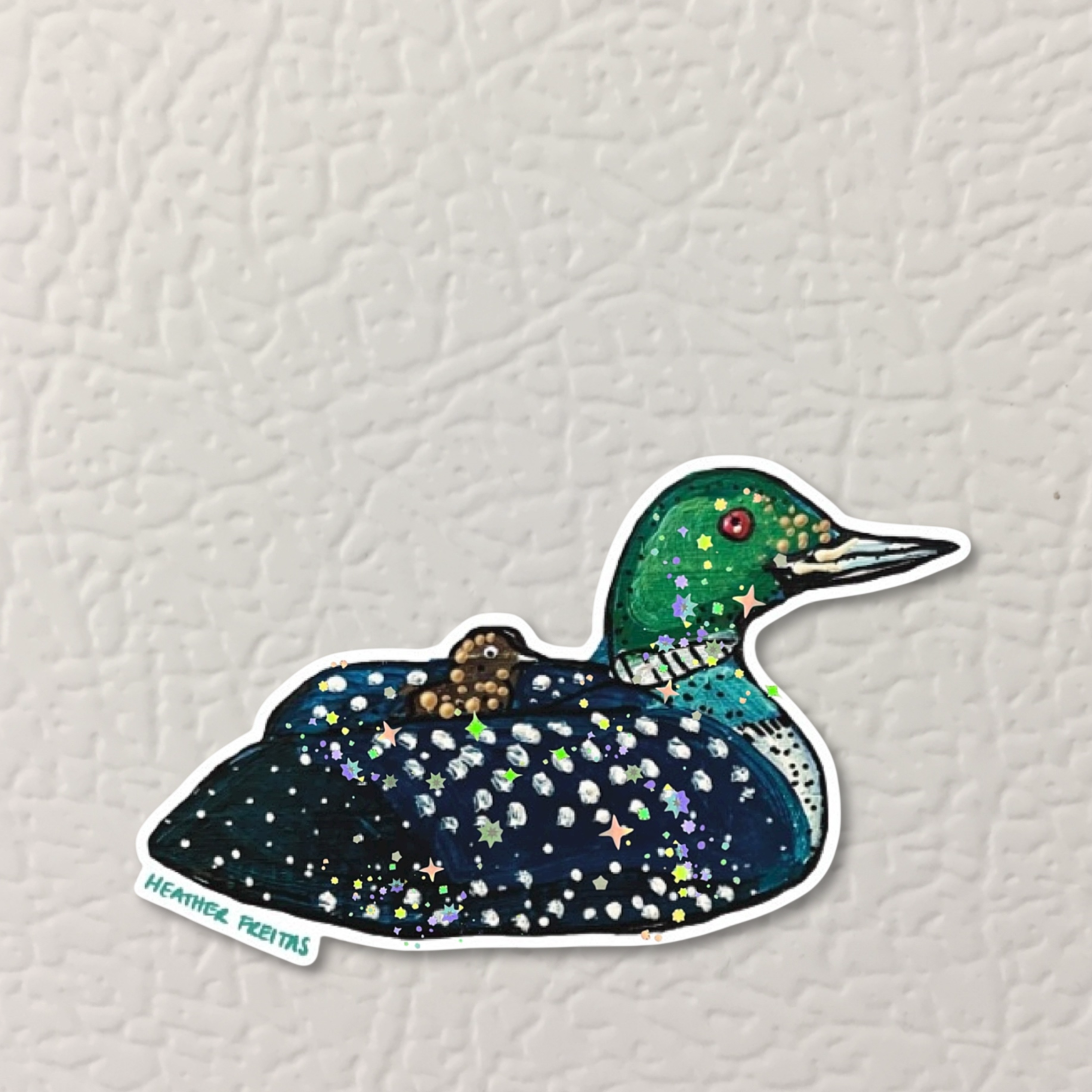 Loon Magnet ( Die-Cut )