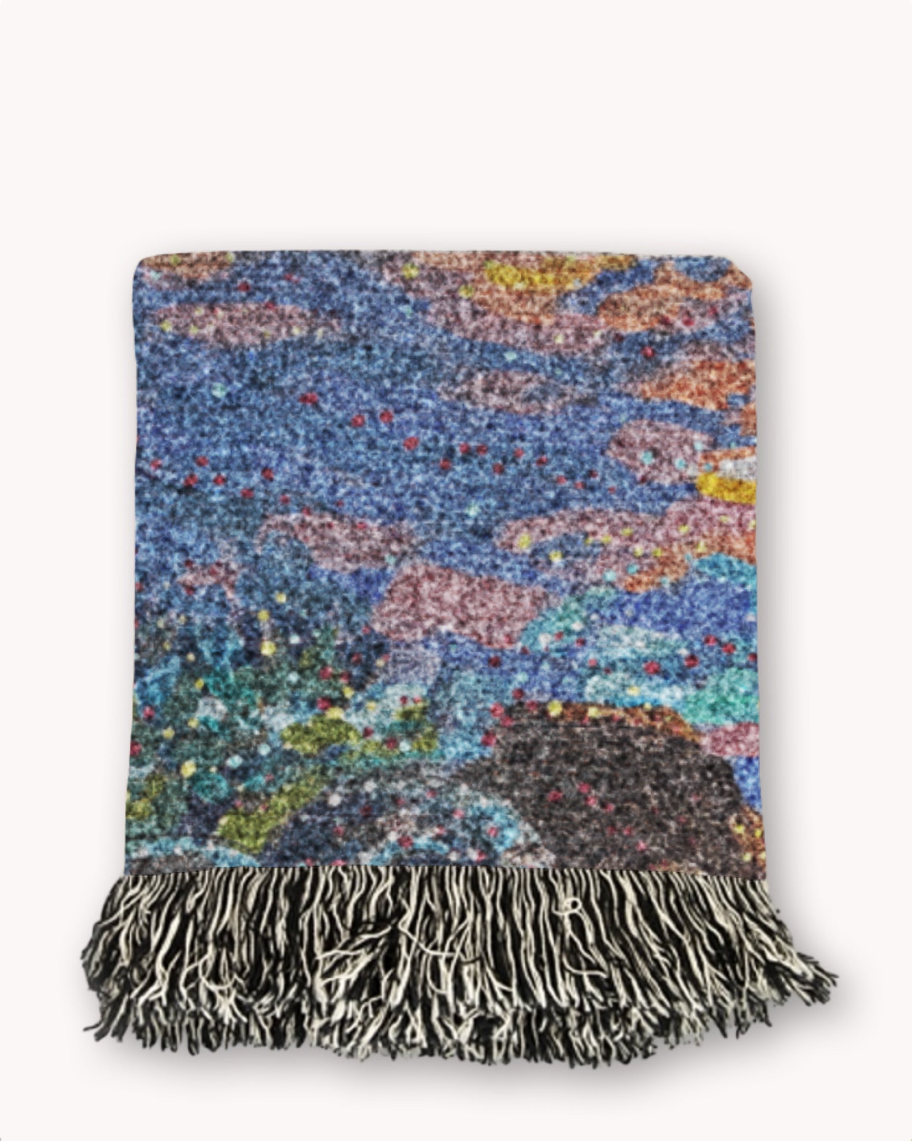 Desert Birth Of Venus Woven Blanket Tapestry