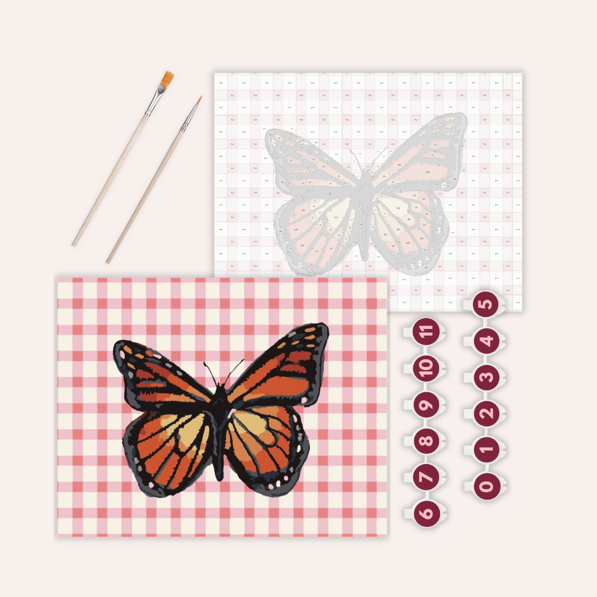Monarch - Paint by Numbers Kit
