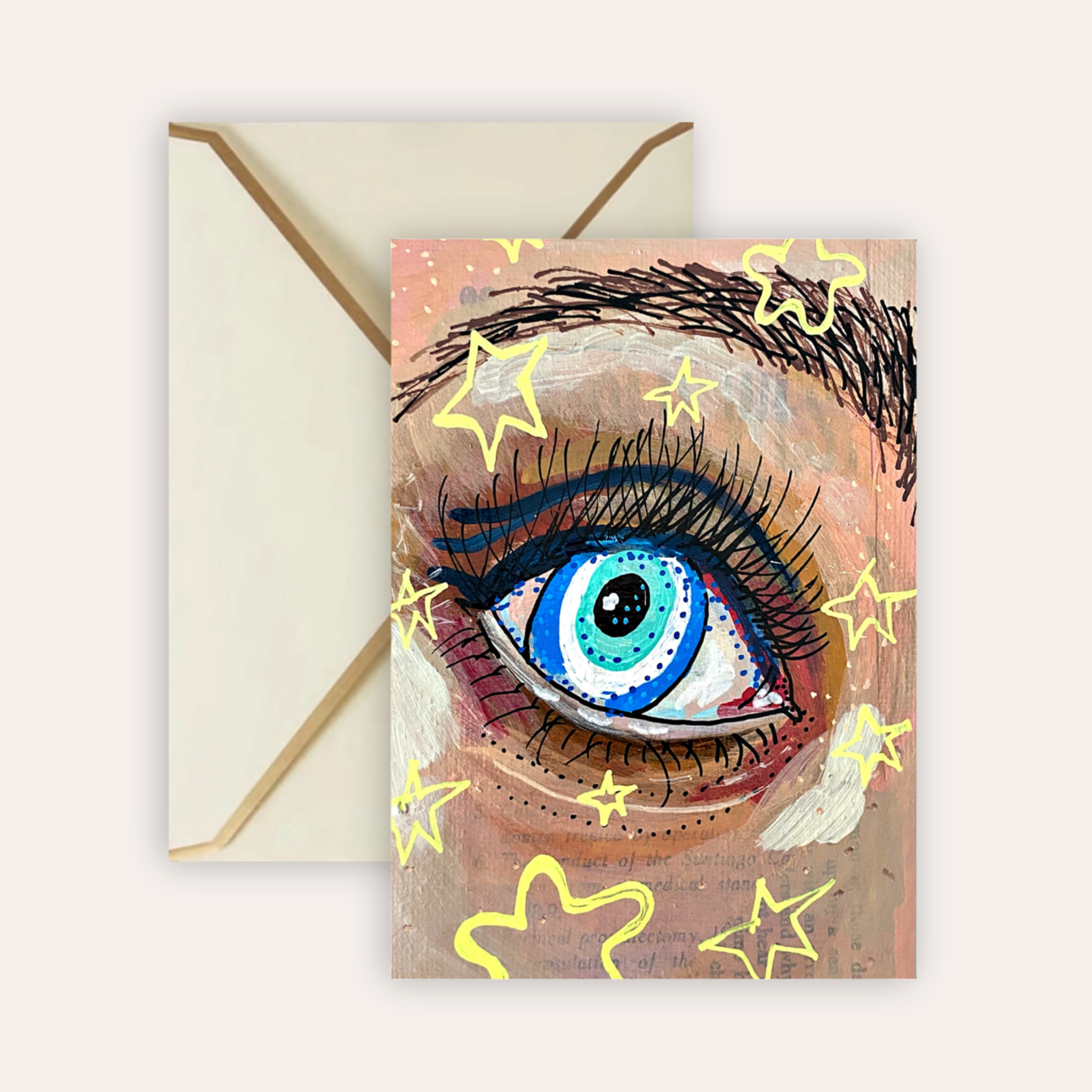 Seeing Stars Fine Art Greeting Card