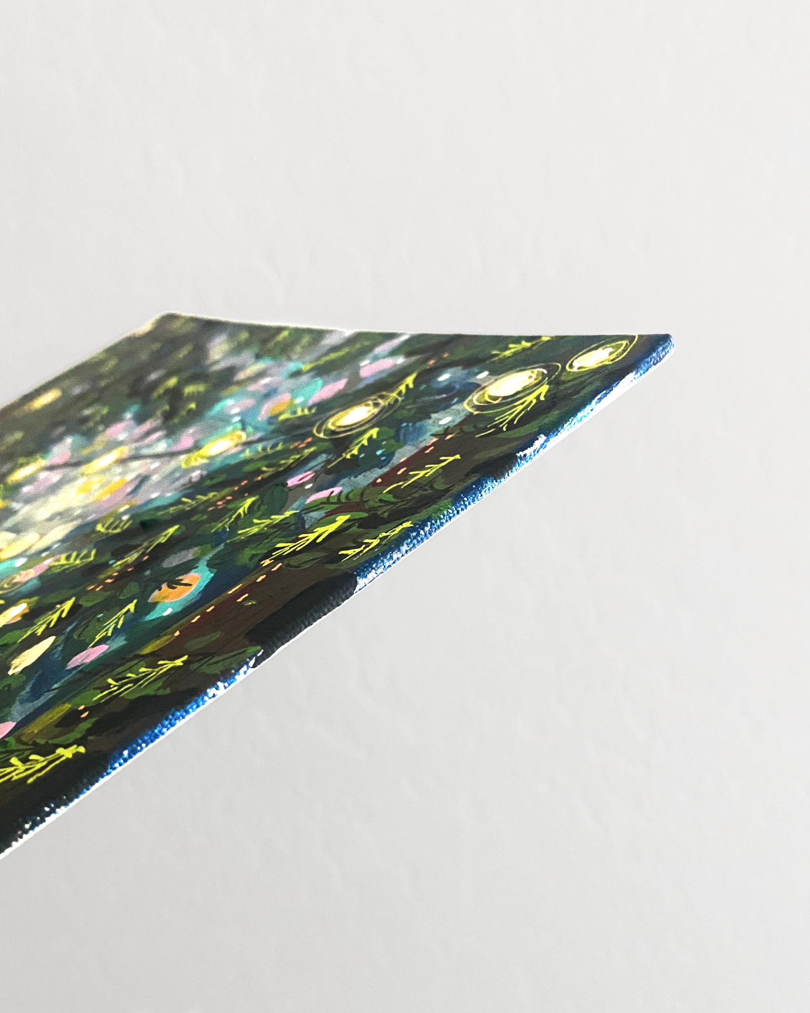 Moody Forest Fox ( Original Painting )