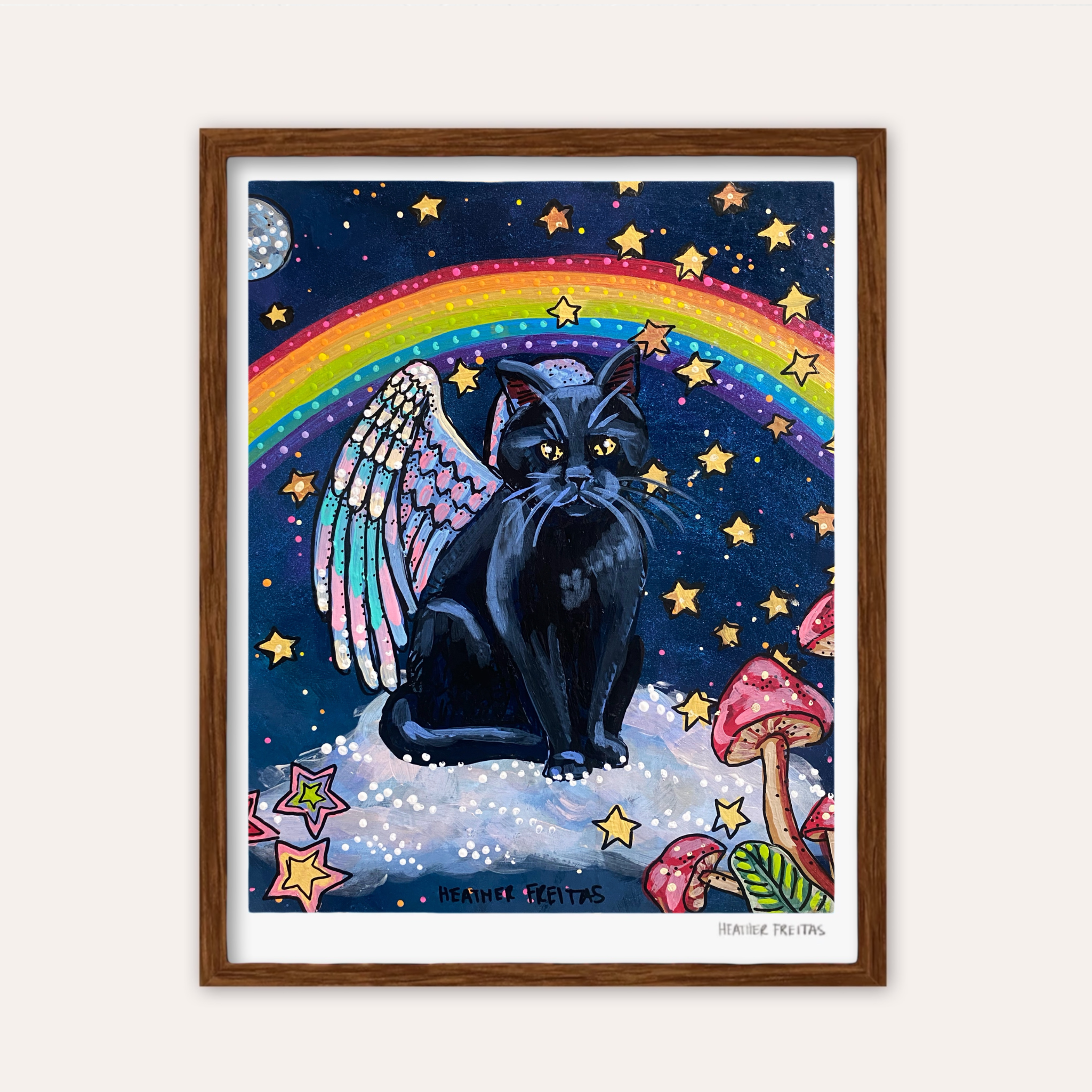 Prince Of Darkness Fine Art Print