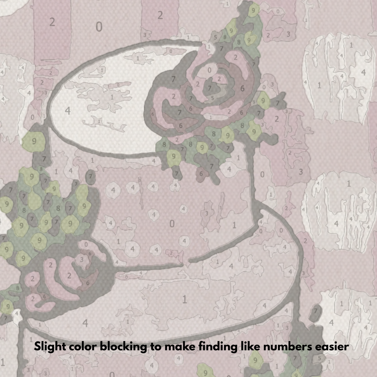 Fancy Cake - Paint by Numbers Kit