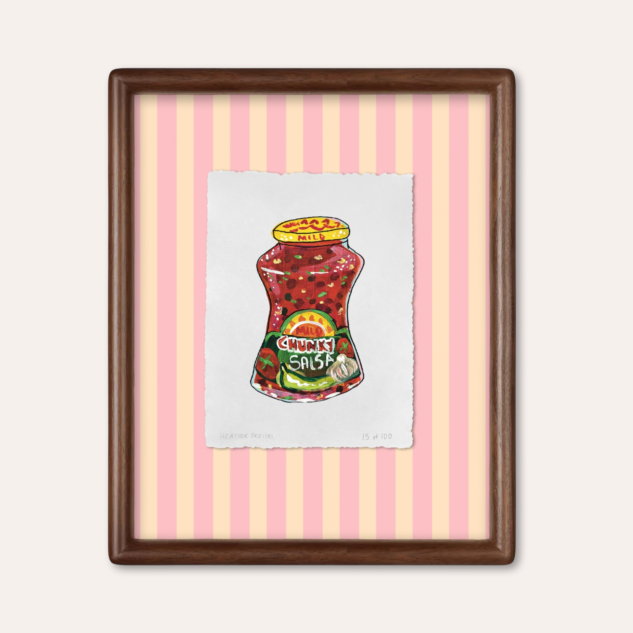 Salsa Limited Edition Framed Print