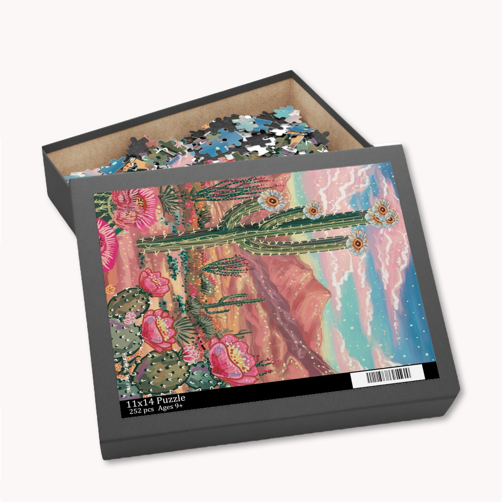 Desert Paradise & Jaguar Vibes Fine Art Puzzle