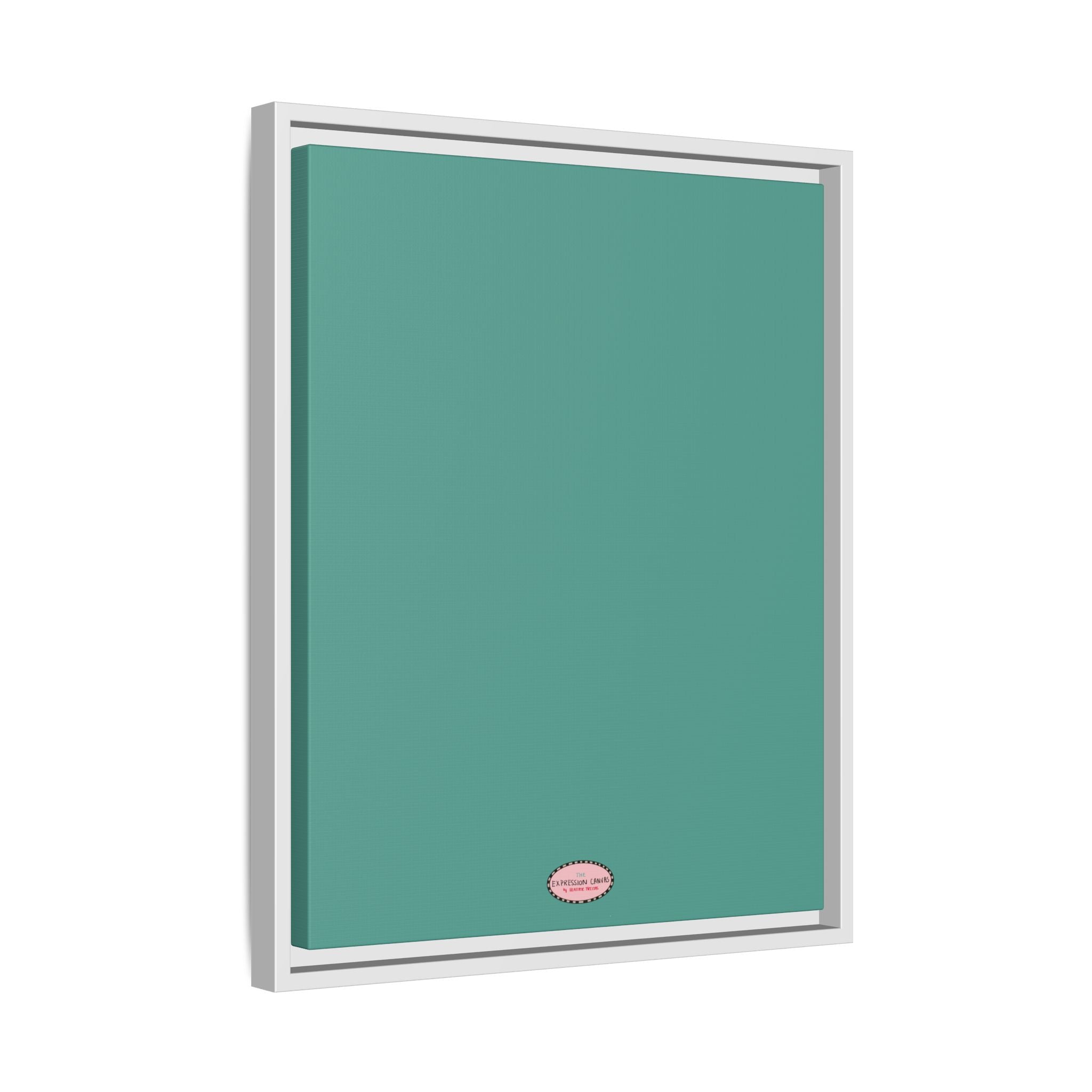 Moss Expressions Framed Canvas Print