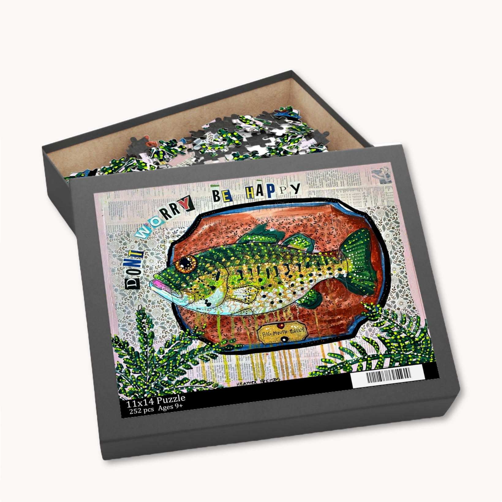 Don't Worry, Be Happy Fine Art Puzzle