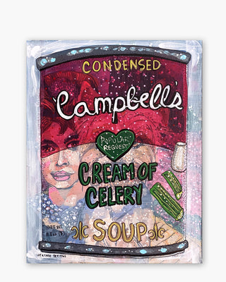 Cream Of Celery Soup ( Original Painting )