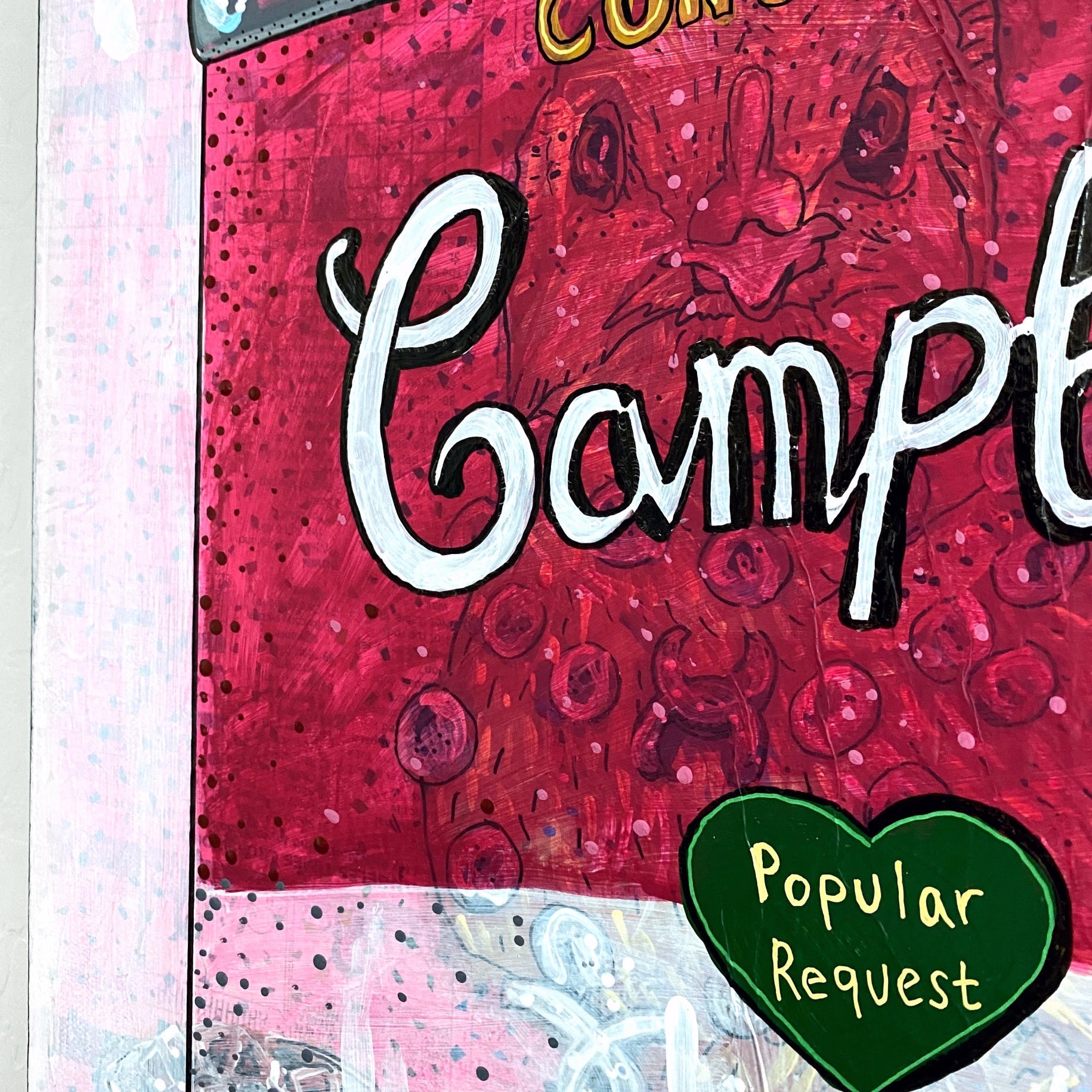 Homestyle Chicken Noodle Soup ( Original Painting )