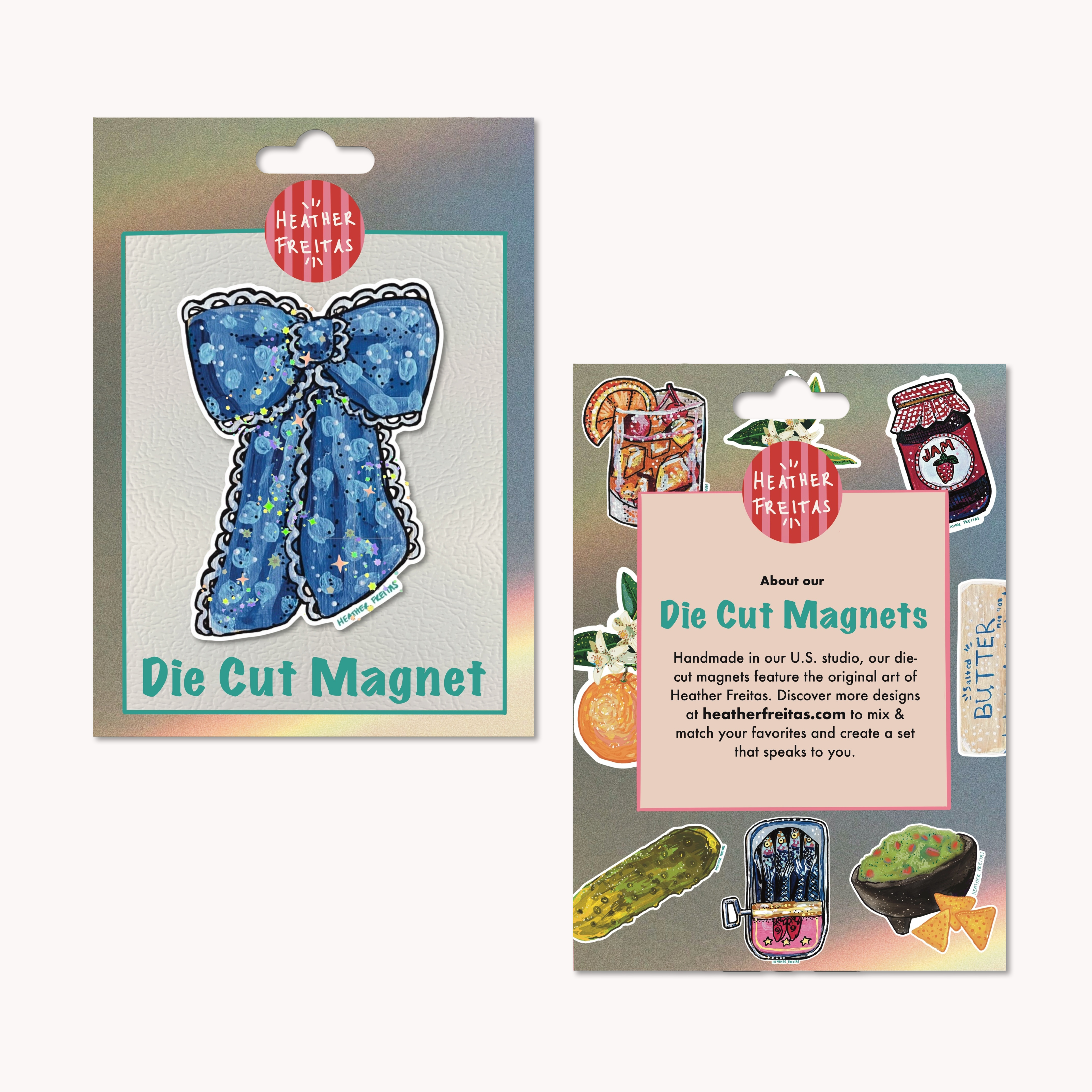 Blue Ribbon Magnet ( Die-Cut )