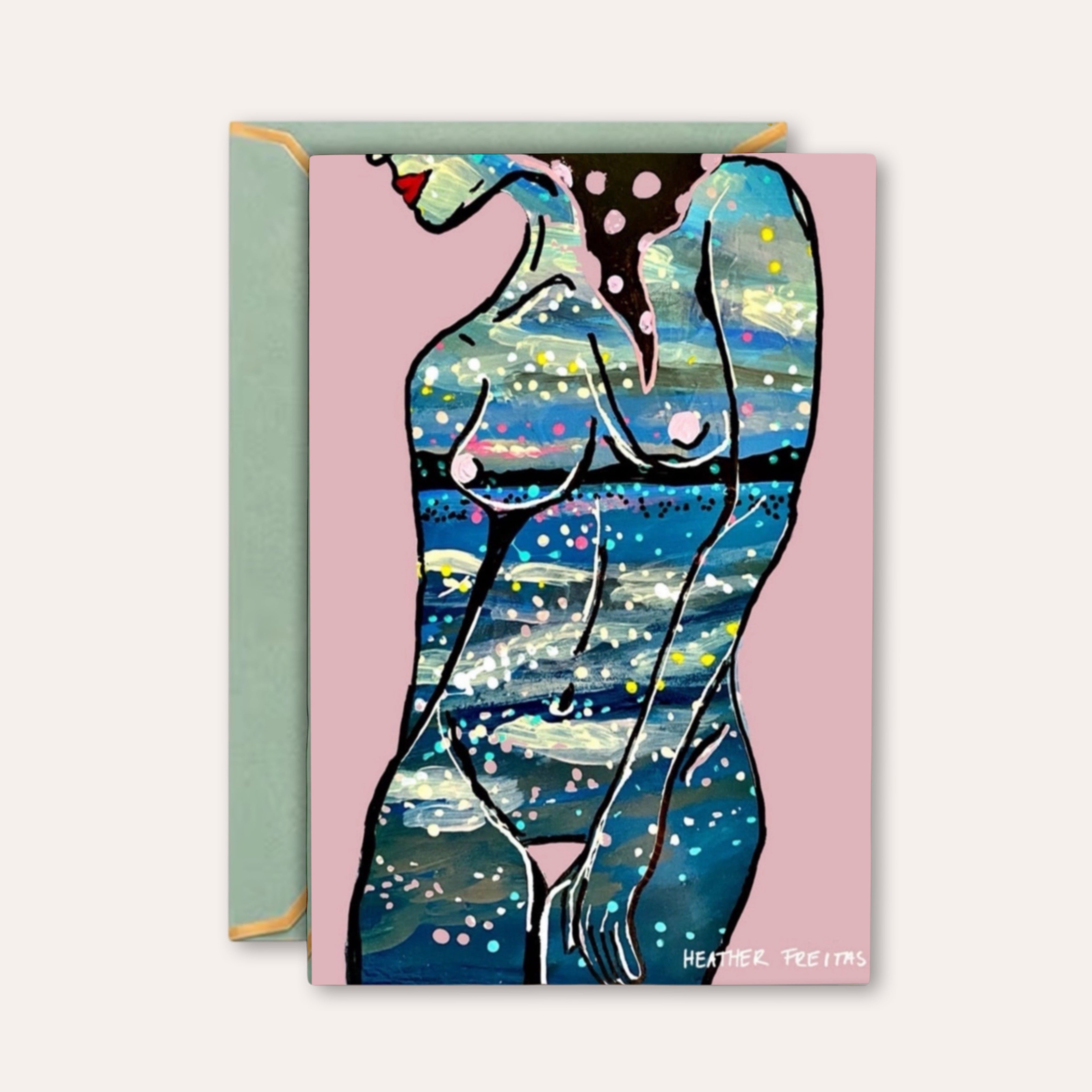 Pieces Of Me ( Lake Superior ) - Greeting Card / Fine Art Print