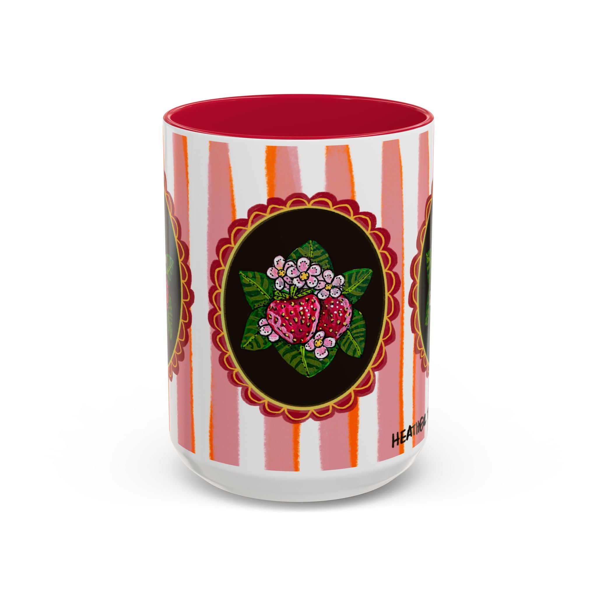 Strawberry Coffee Mug 15oz