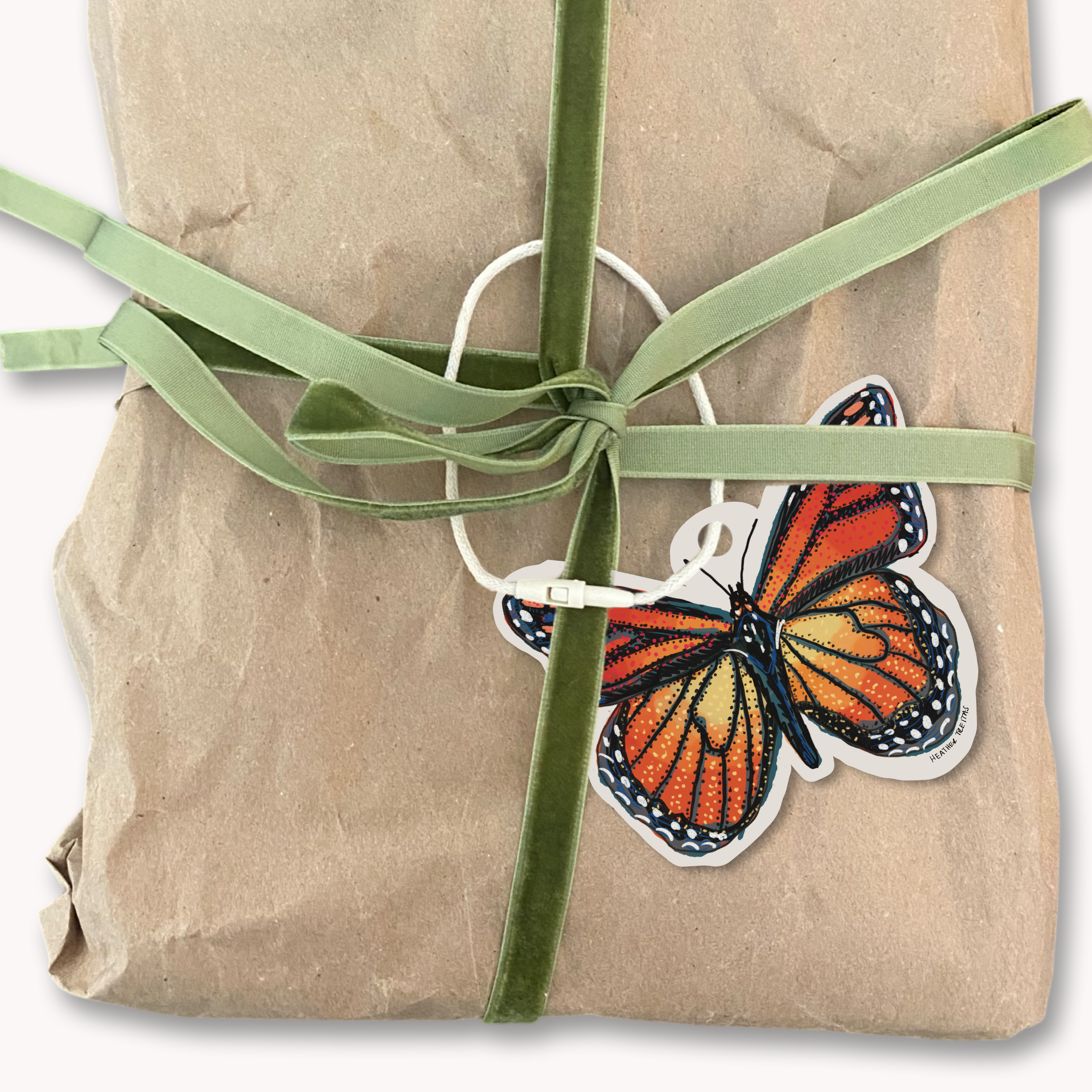 Butterfly Fine Art Gift Tags ( 12 pack )