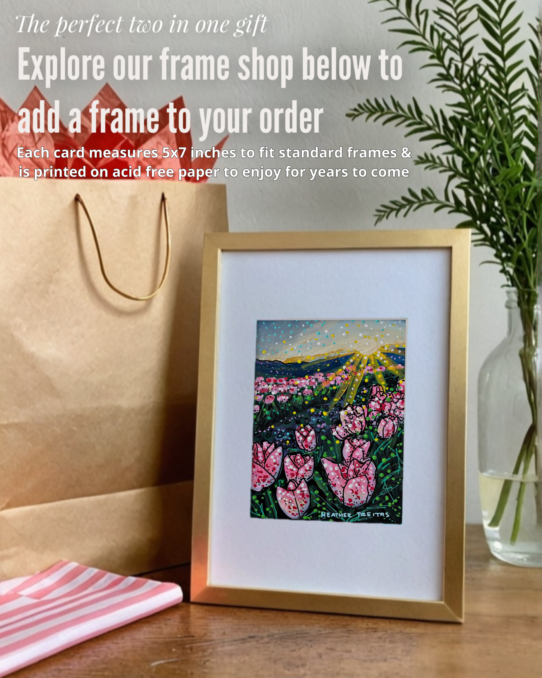 Tulips - Greeting Card / Fine Art Print