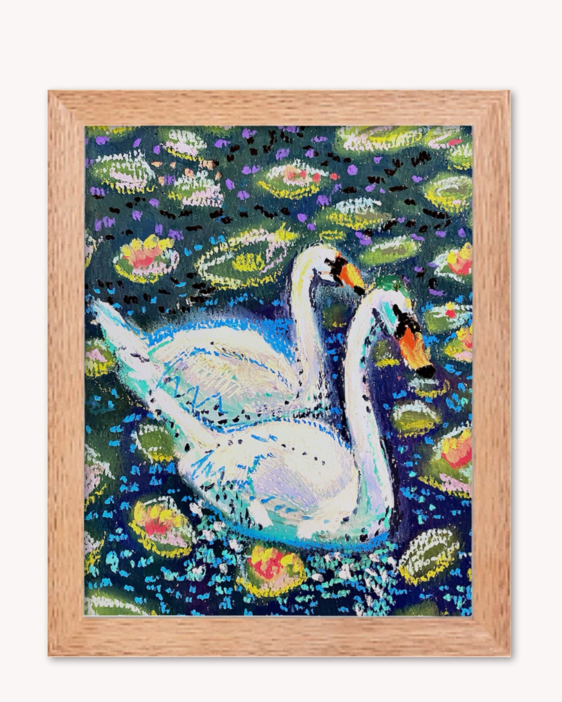 Two Swans Print