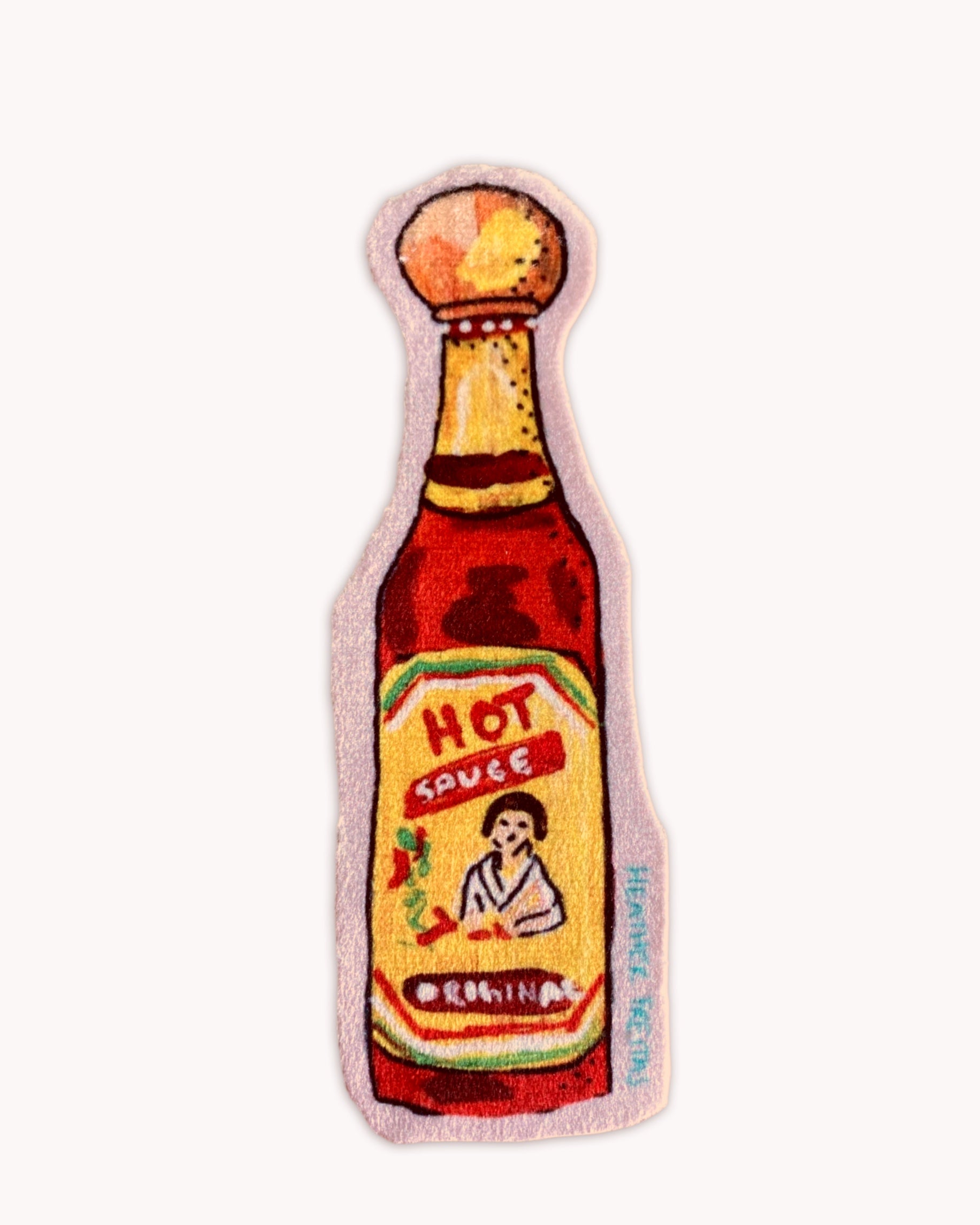 Hot Sauce - Sew On Velveteen Patch