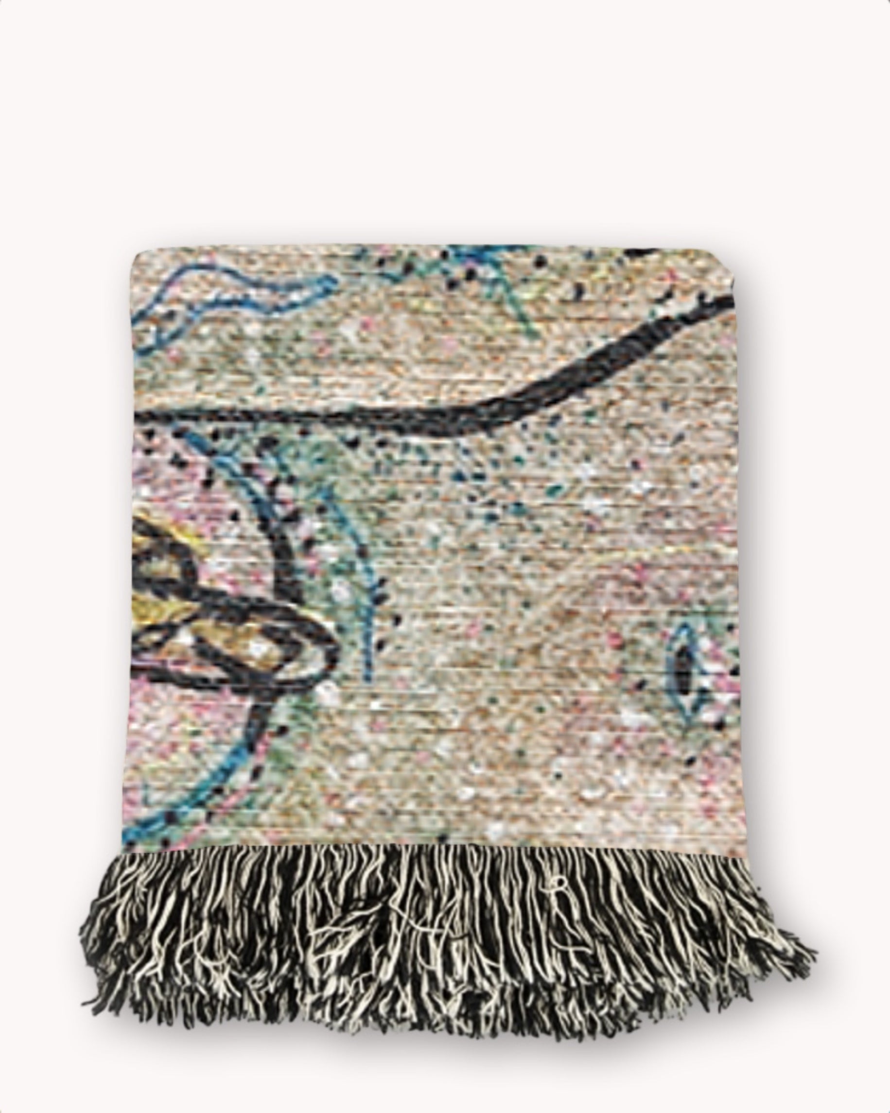 Medusa Woven Blanket Tapestry
